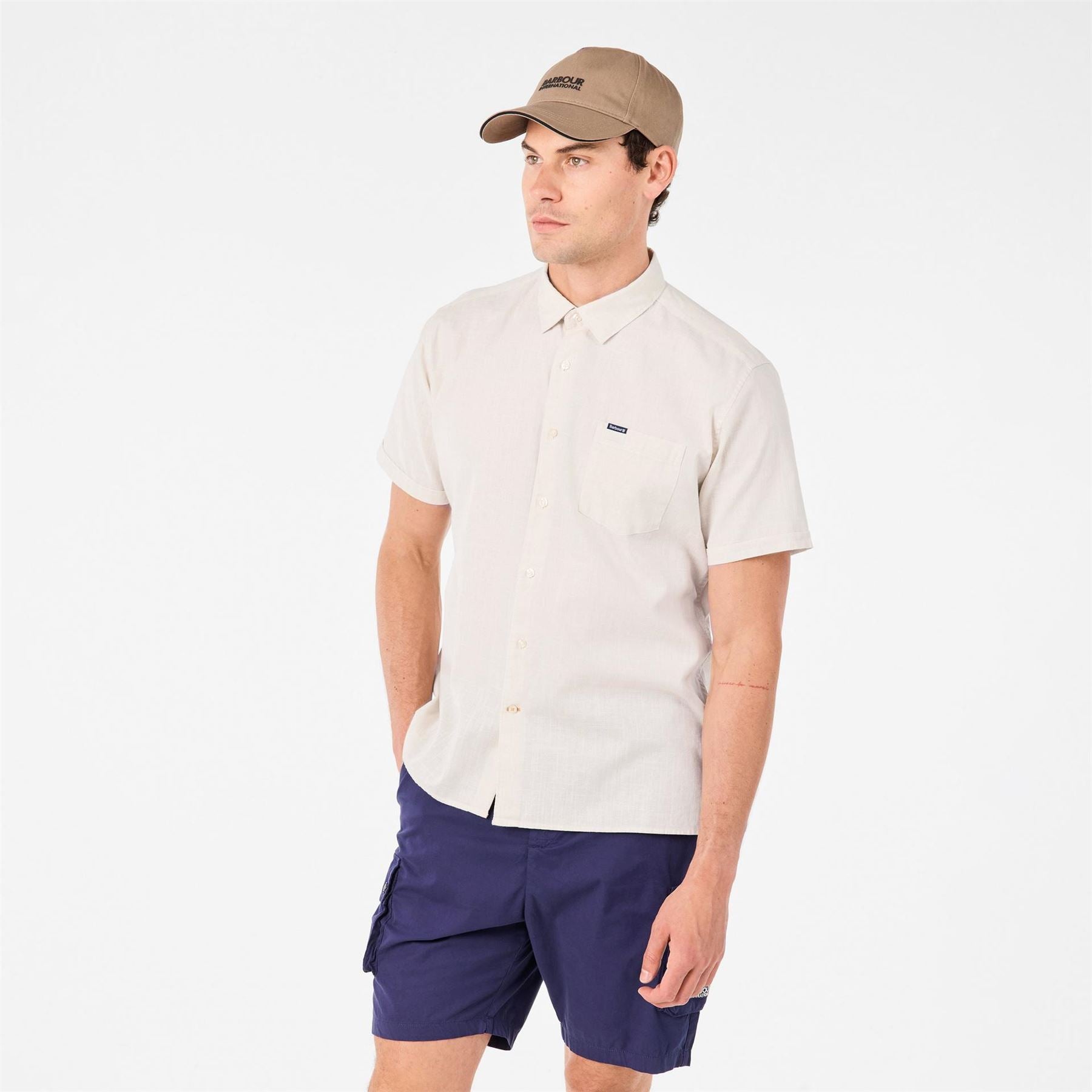 Barbour Pigment Short Sleeve Plain Shirt