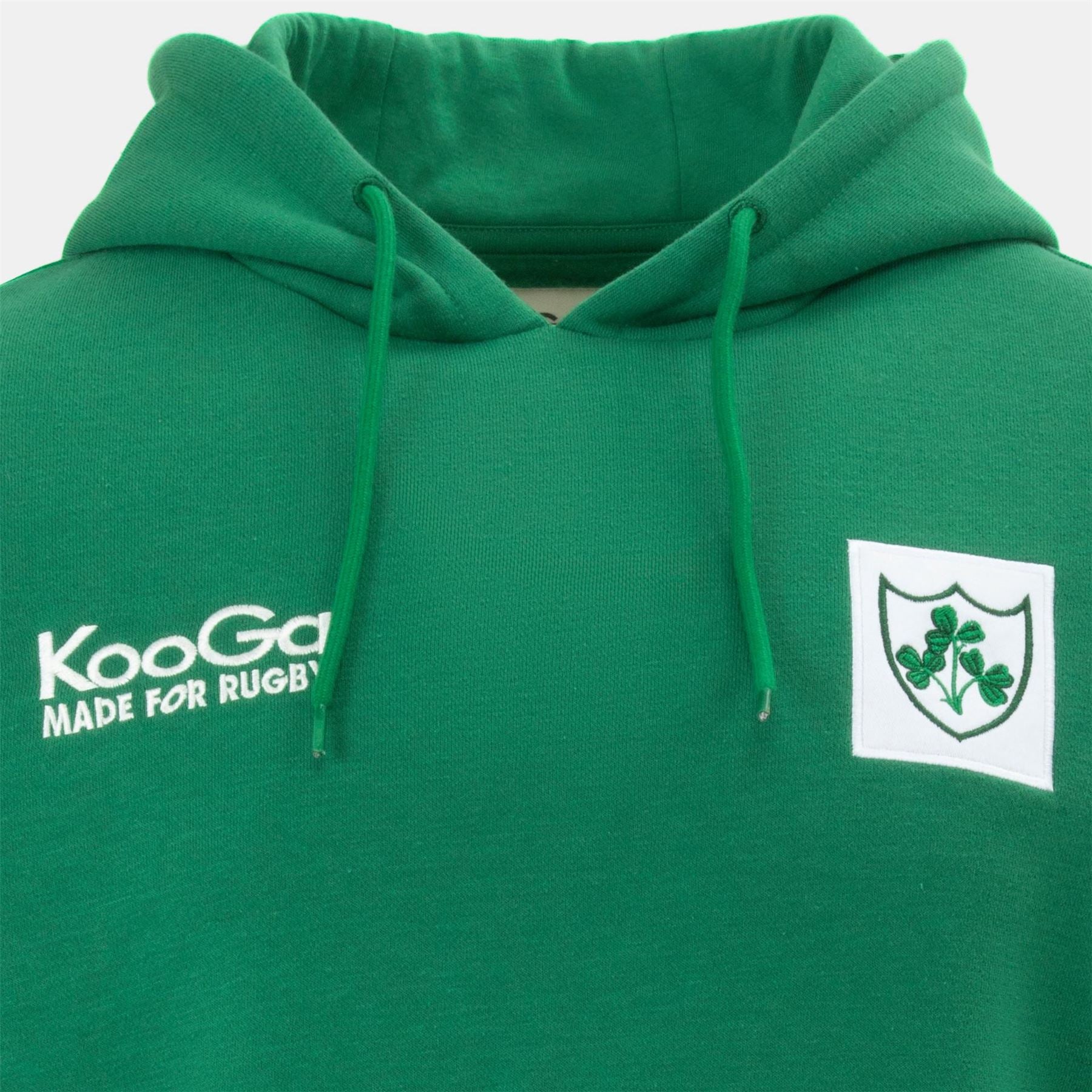 KooGa Ireland Rugby Oth Retro Vintage Hoodie