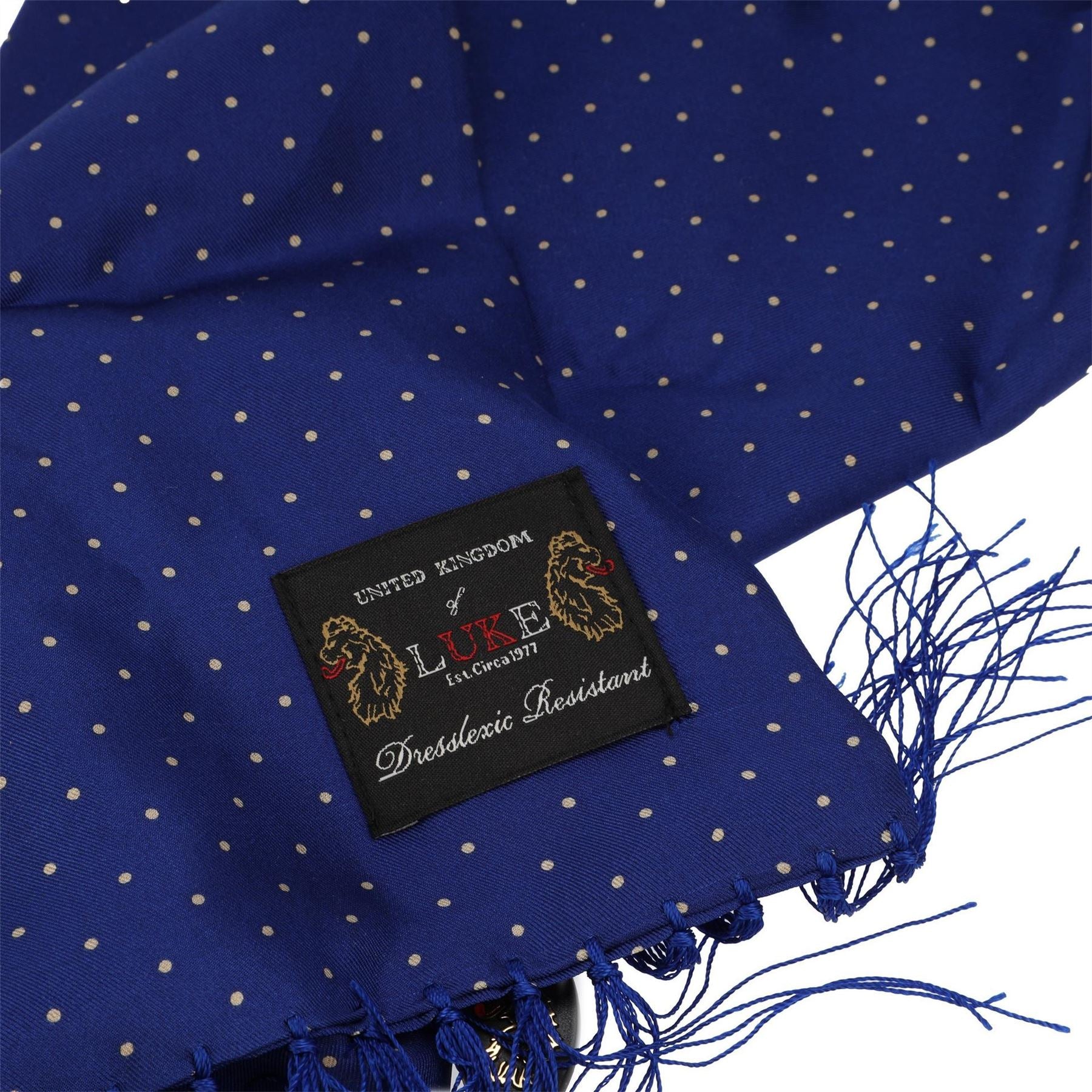 Luke Polka Dot Oblong Scarf