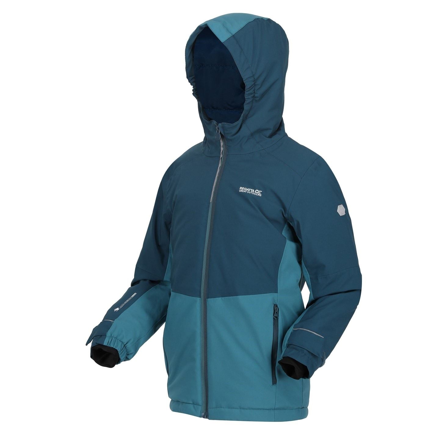 Regatta Highton Hooded Rain Jacket with Zipped Pocket