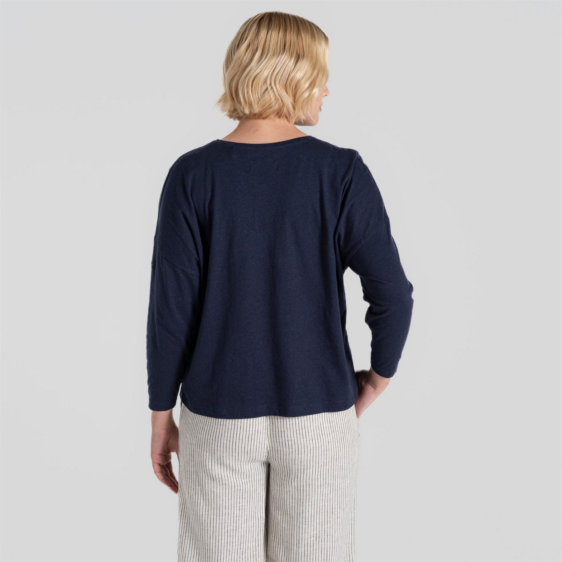 Craghoppers Lifestyle Solucellair Crew Neck Long Sleeve T-Shirt