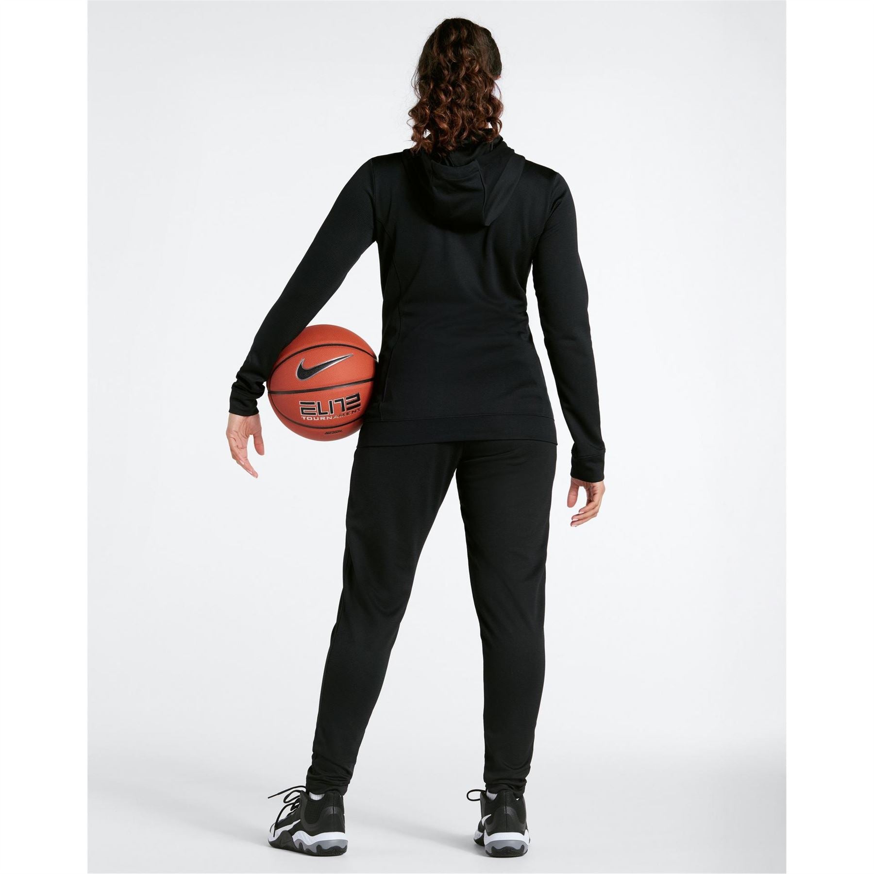 Nike Team Basketball Solid Patterned Slim Track Pants