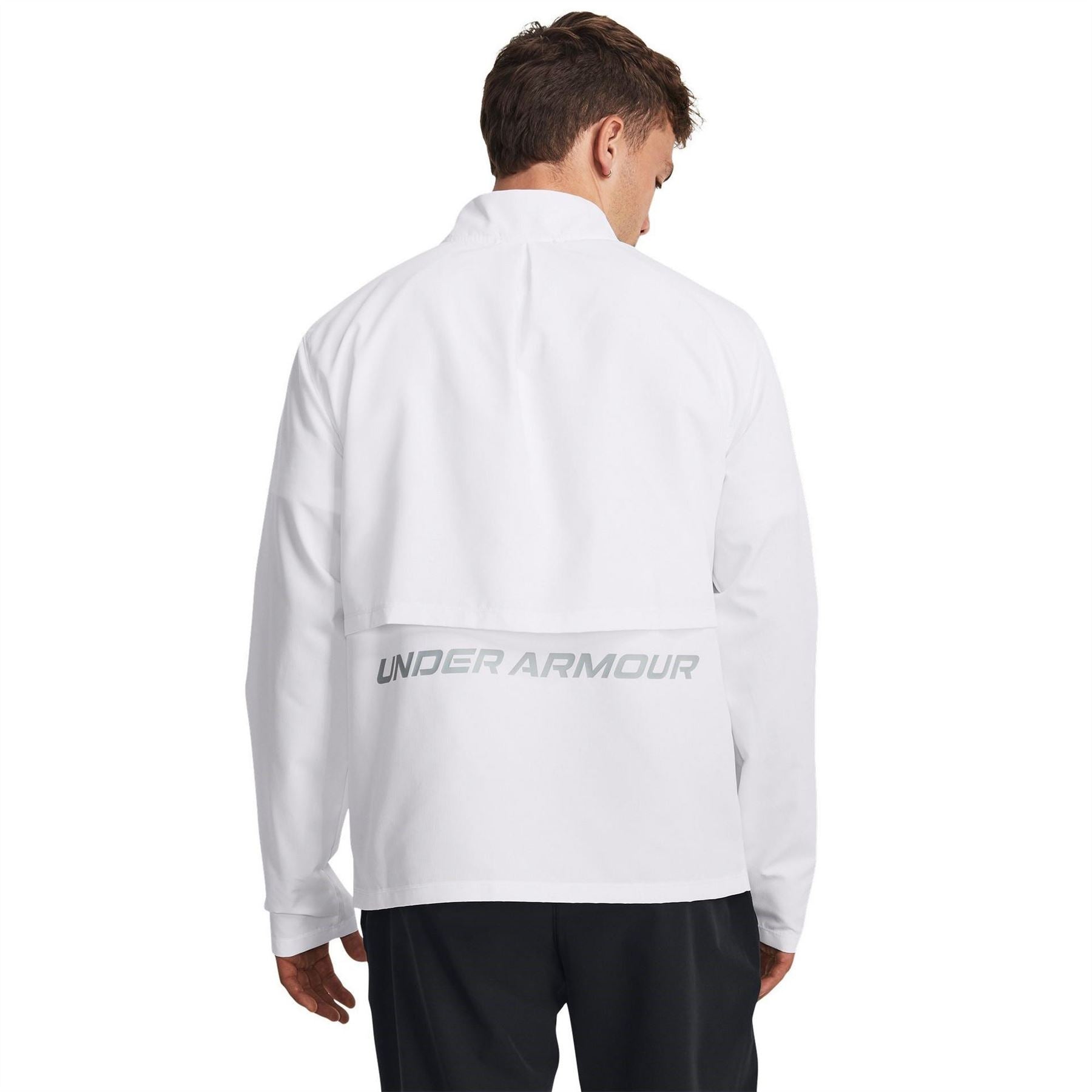 Under Armour Storm Run Solid Patterned Running Jacket