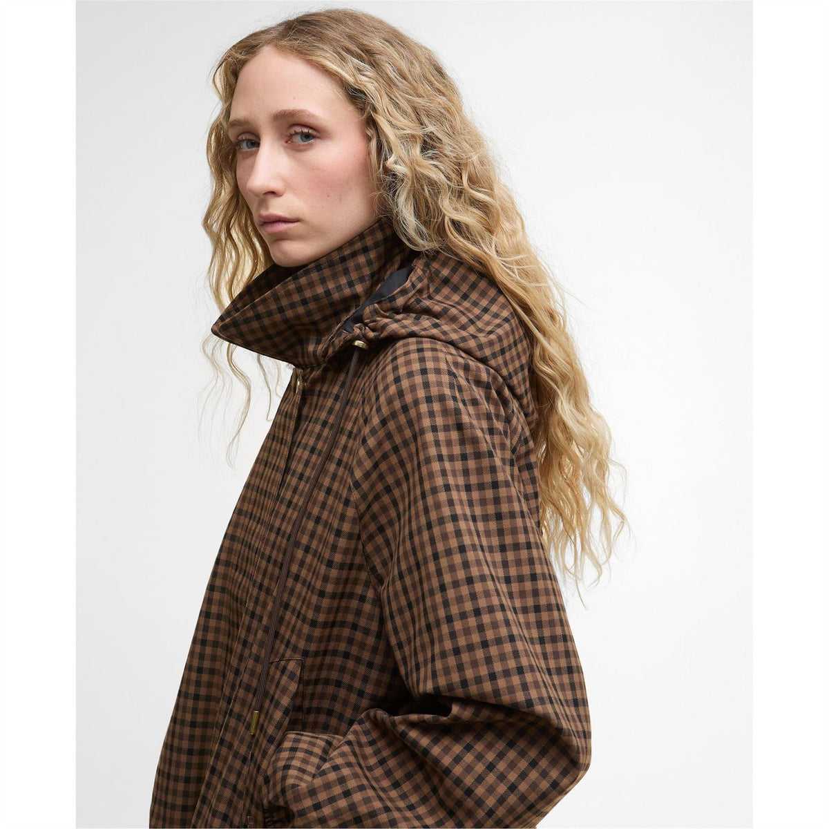 Barbour Audrey Showerproof Hooded Long Sleeve Rain Anorak