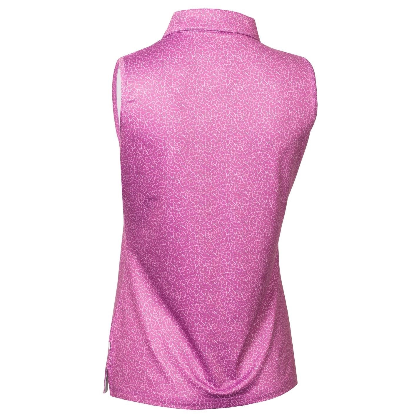 Calvin Klein Golf All Over Print Sleeveless Polo Shirt