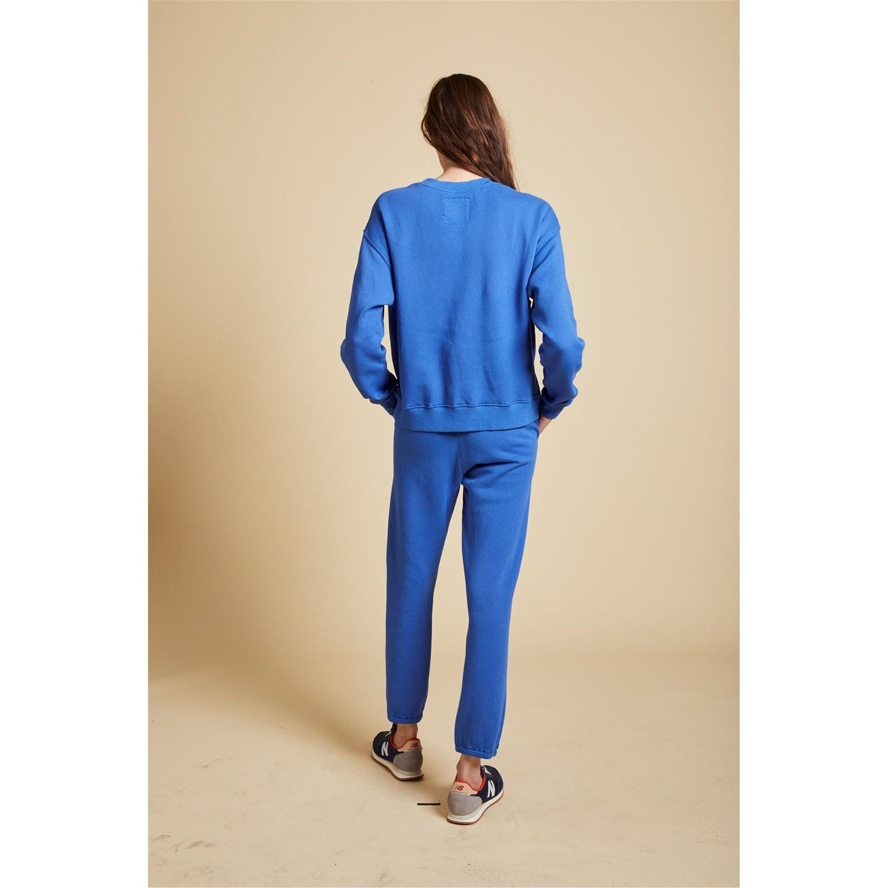 Velvet by Graham and Spencer Solid Patterned Long Sleeve Sweatshirt