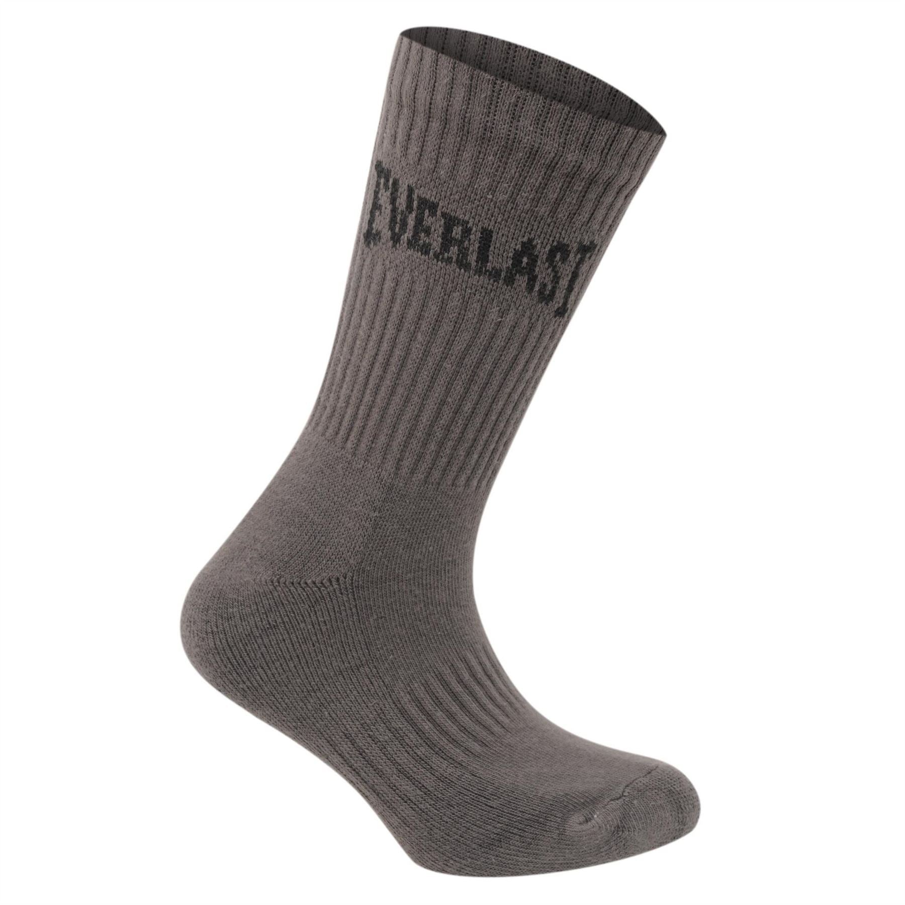 Everlast 3 Pack Crew Socks Childrens