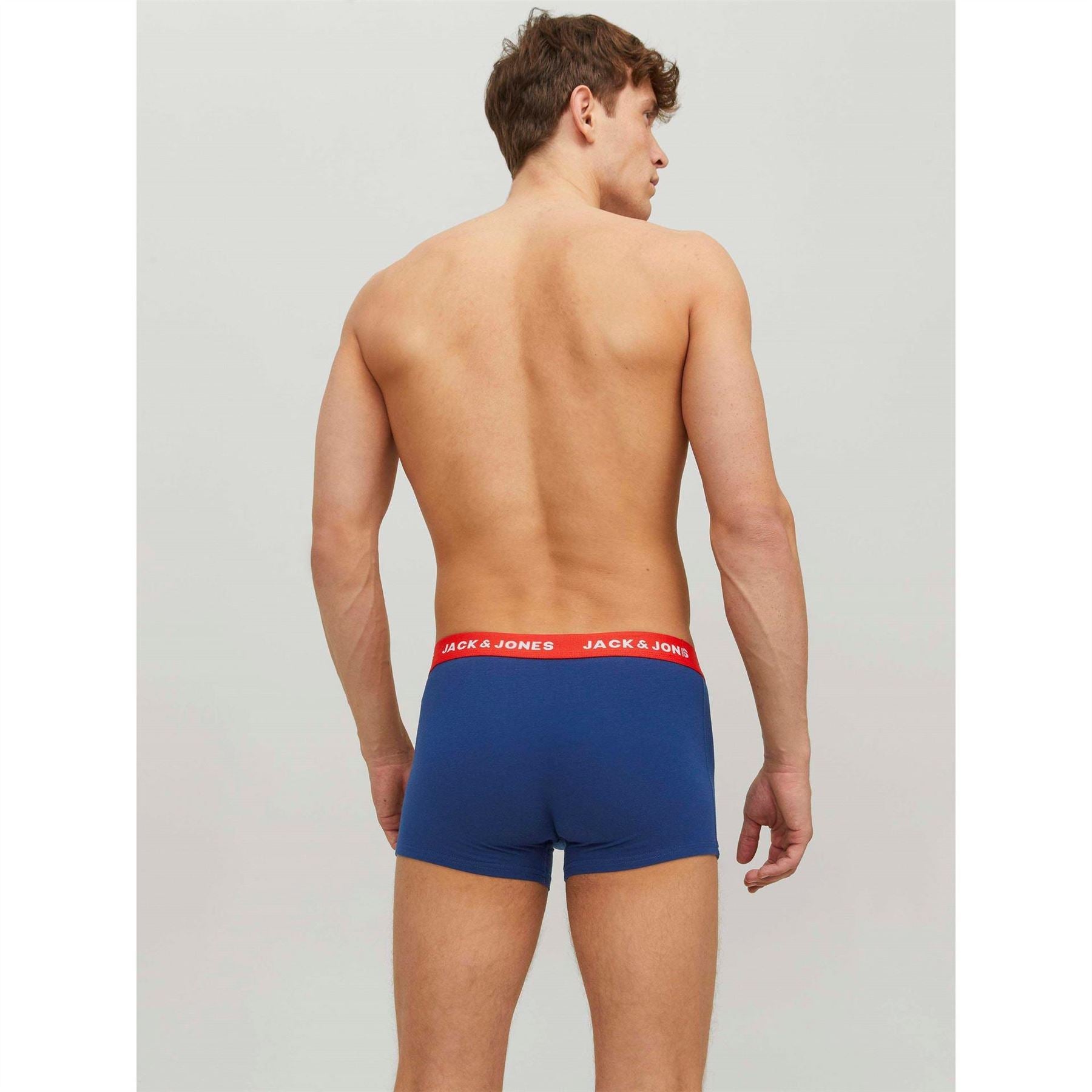 Jack and Jones Lee 5 Pack Plain Trunk