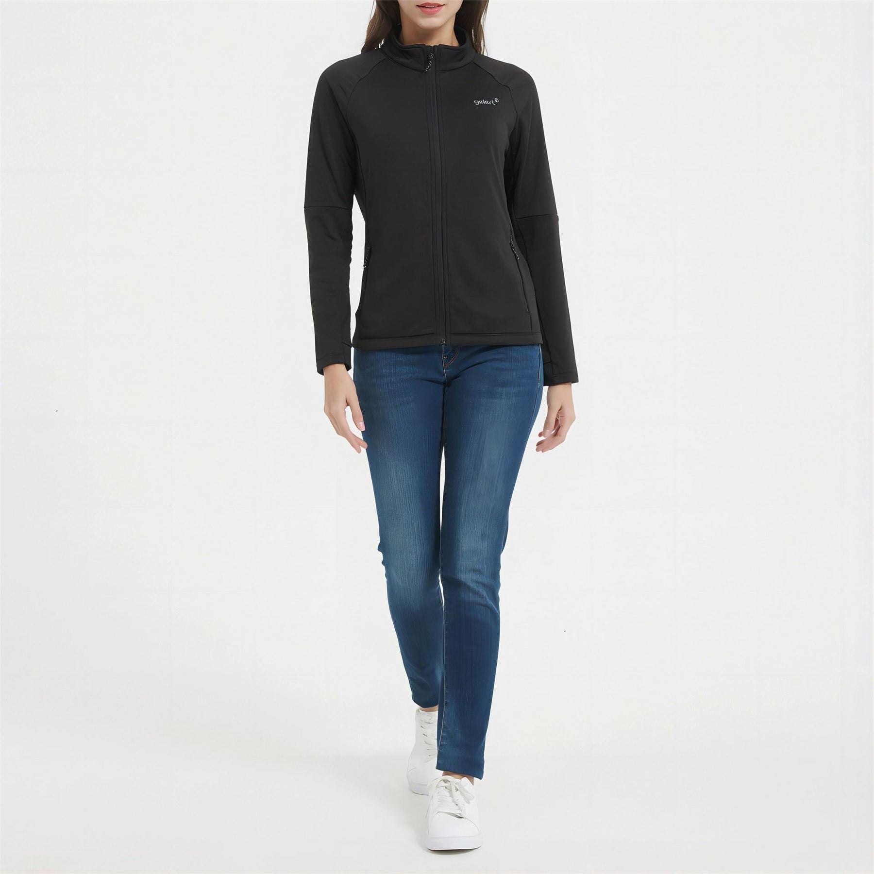 Gelert Fleece Mock Neck Sweatshirt
