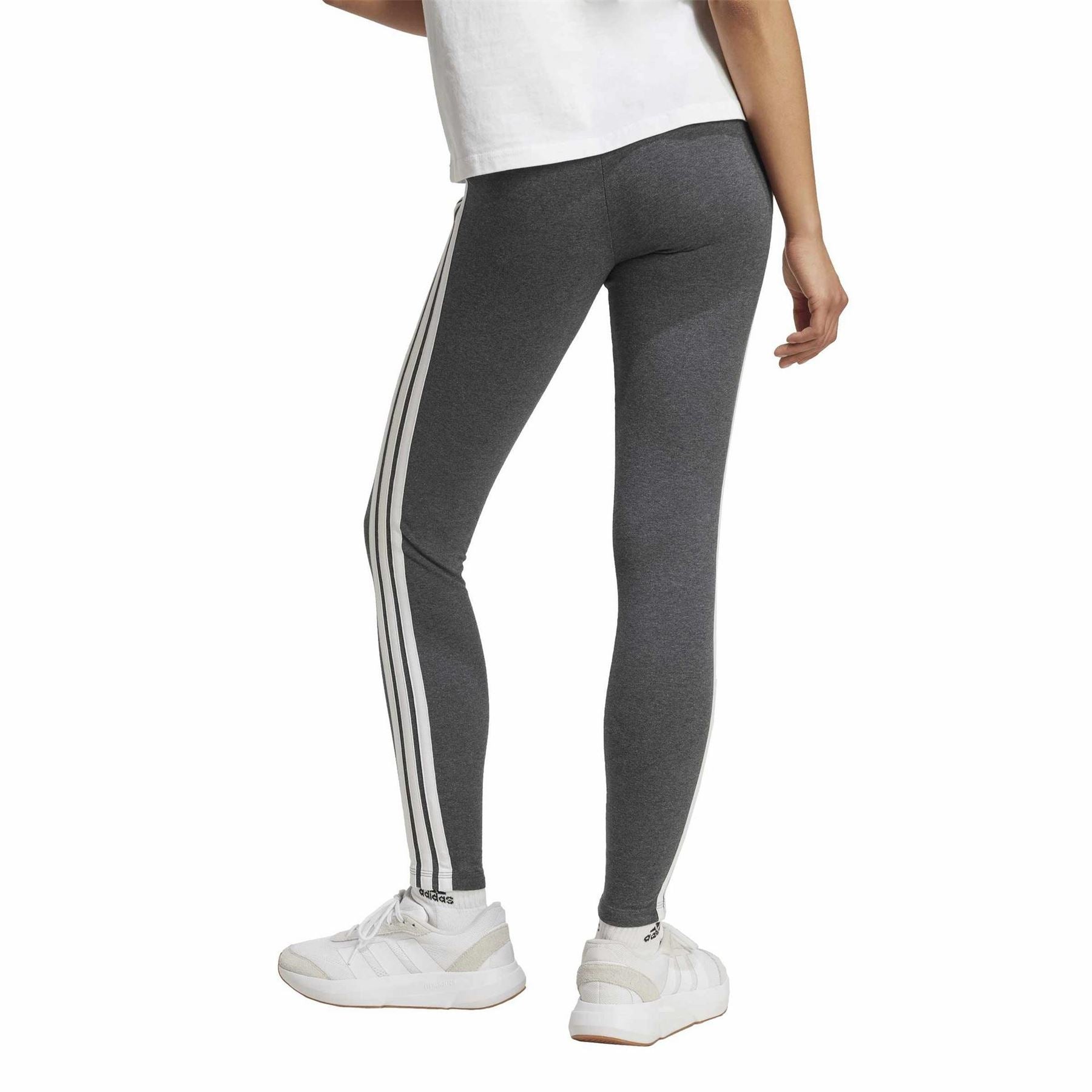 adidas Womens Essentials 3 Stripe Leggings