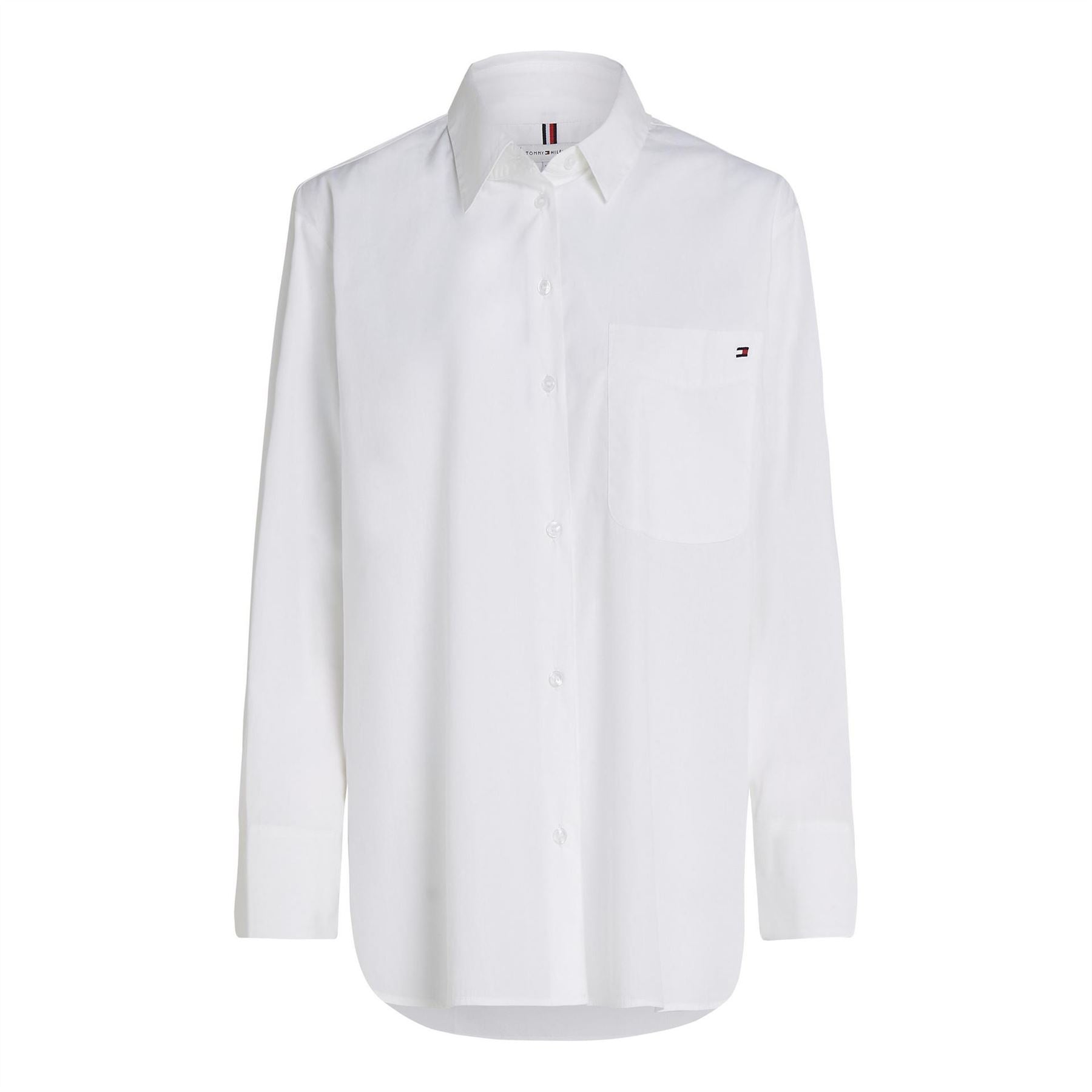Tommy Hilfiger Easy Fit Long Sleeve Patterned Shirt