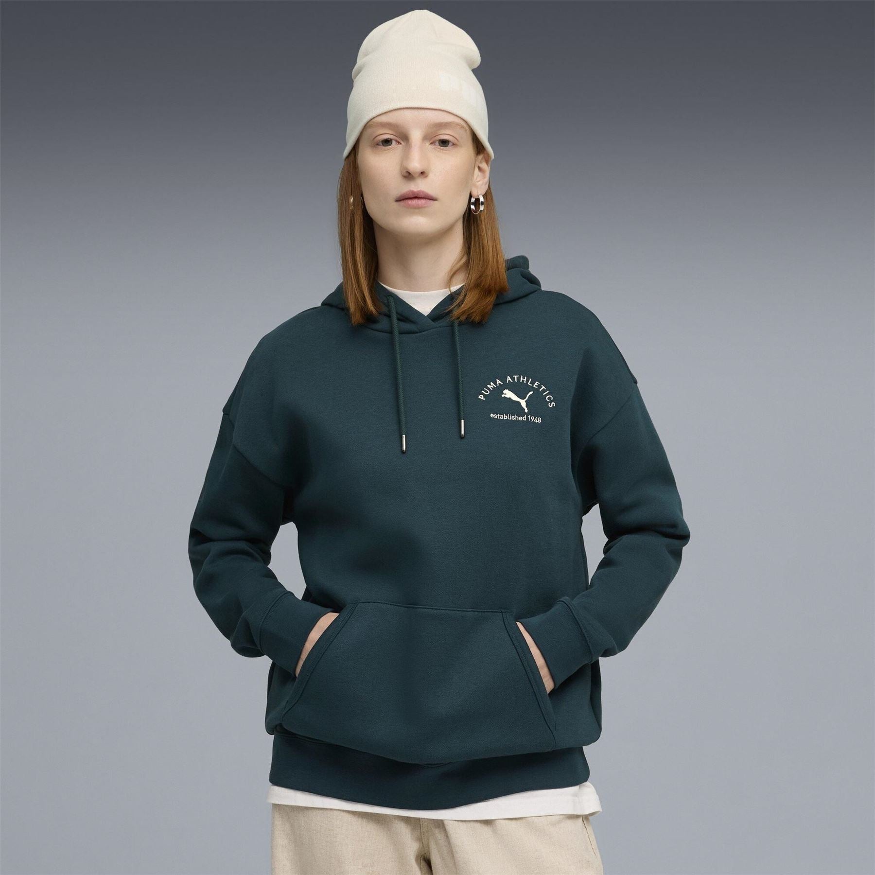 Puma Class Relaxed Overhead Tech Fleece Hoodie