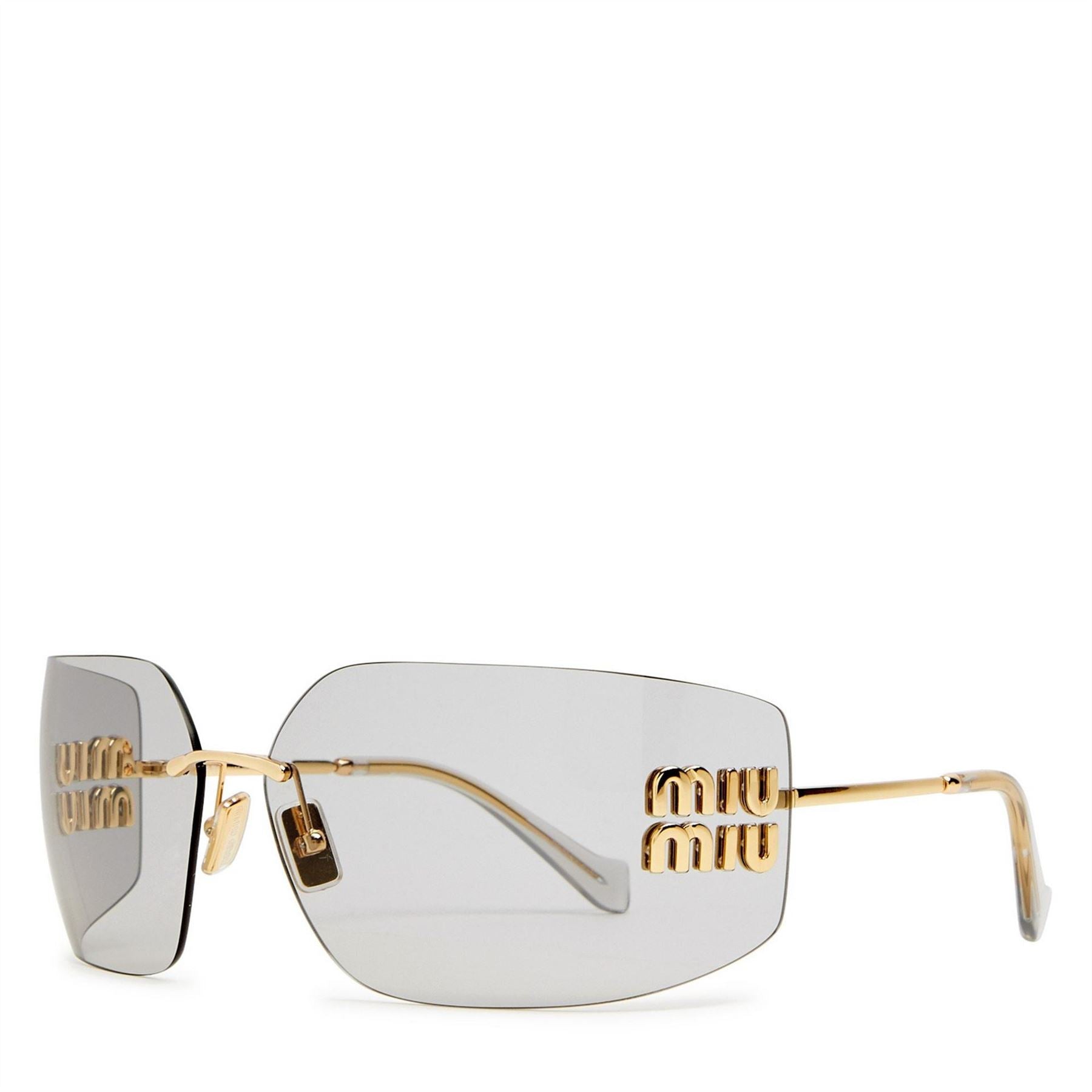 Miu Miu F Rimless Mask