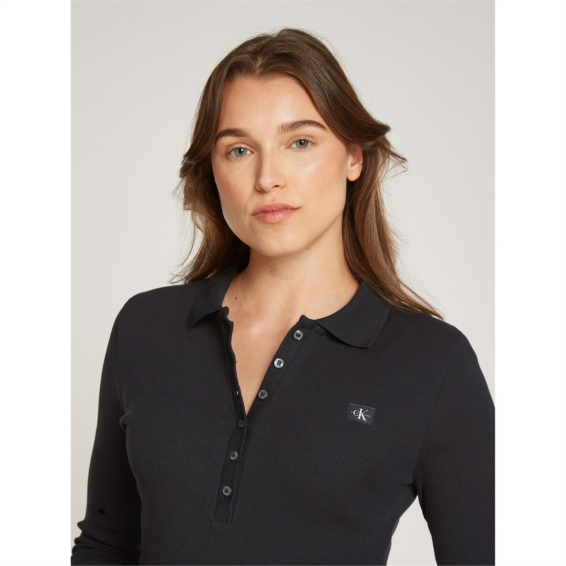 Calvin Klein Jeans Long  Sleeve Dress