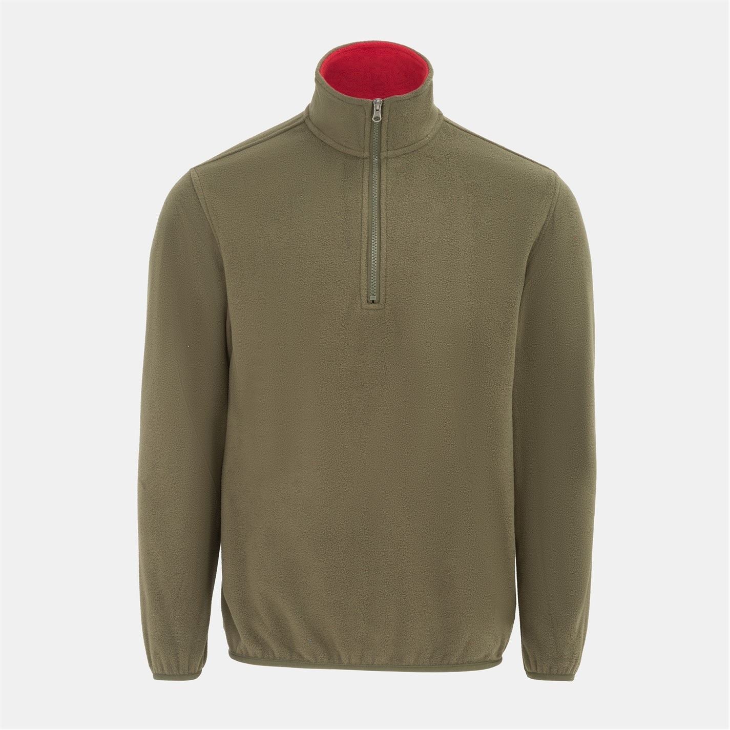 Donnay Mens Quarter Zip Fleece Jacket