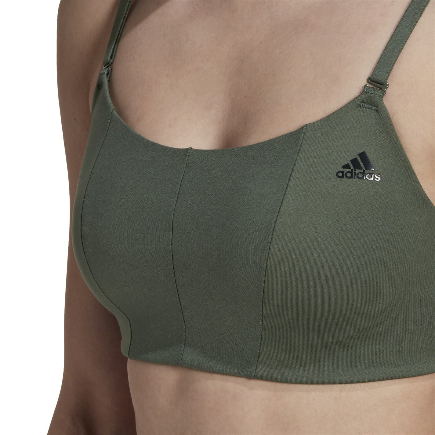 adidas Womens Yoga Studio Light Support Sports Bra