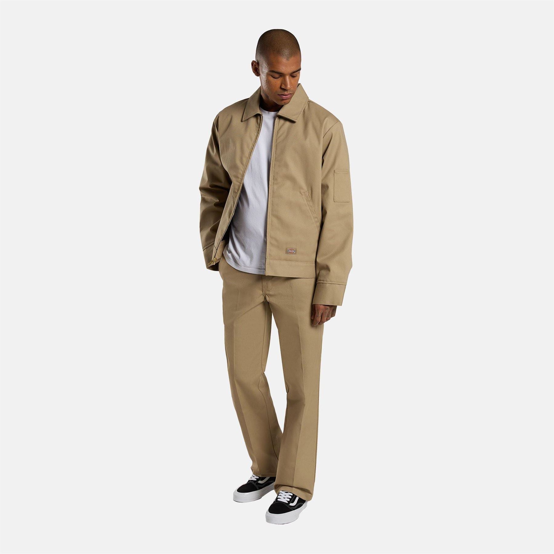 Dickies Eisenhower Water Resistant Wind Resistant Long Sleeve Harrington Jacket