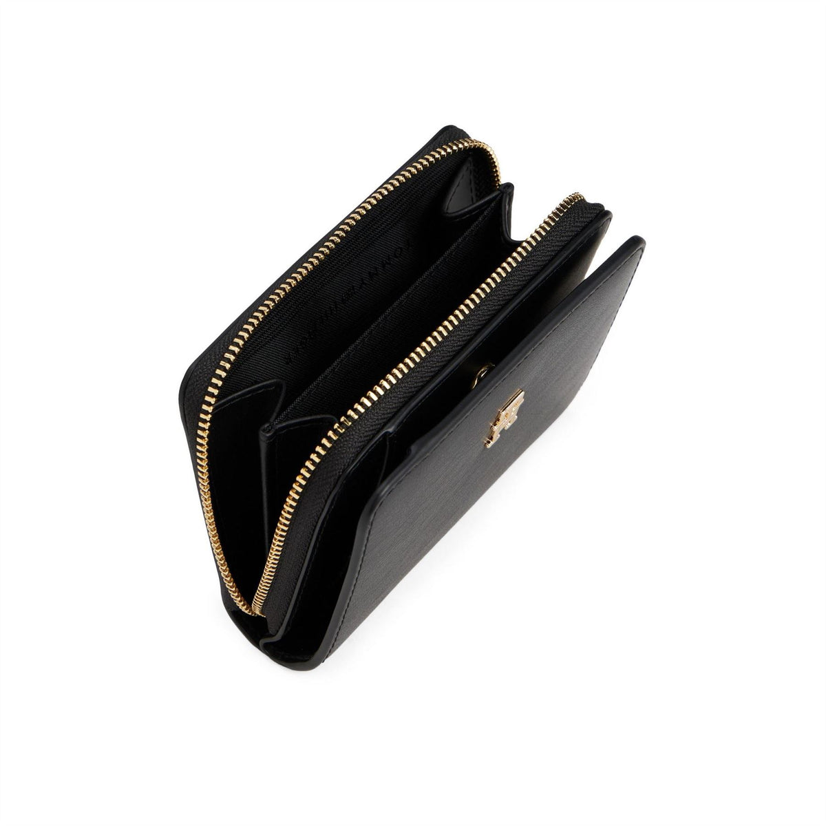 Tommy Hilfiger Icon Zip Around Wallet with Metal Branding