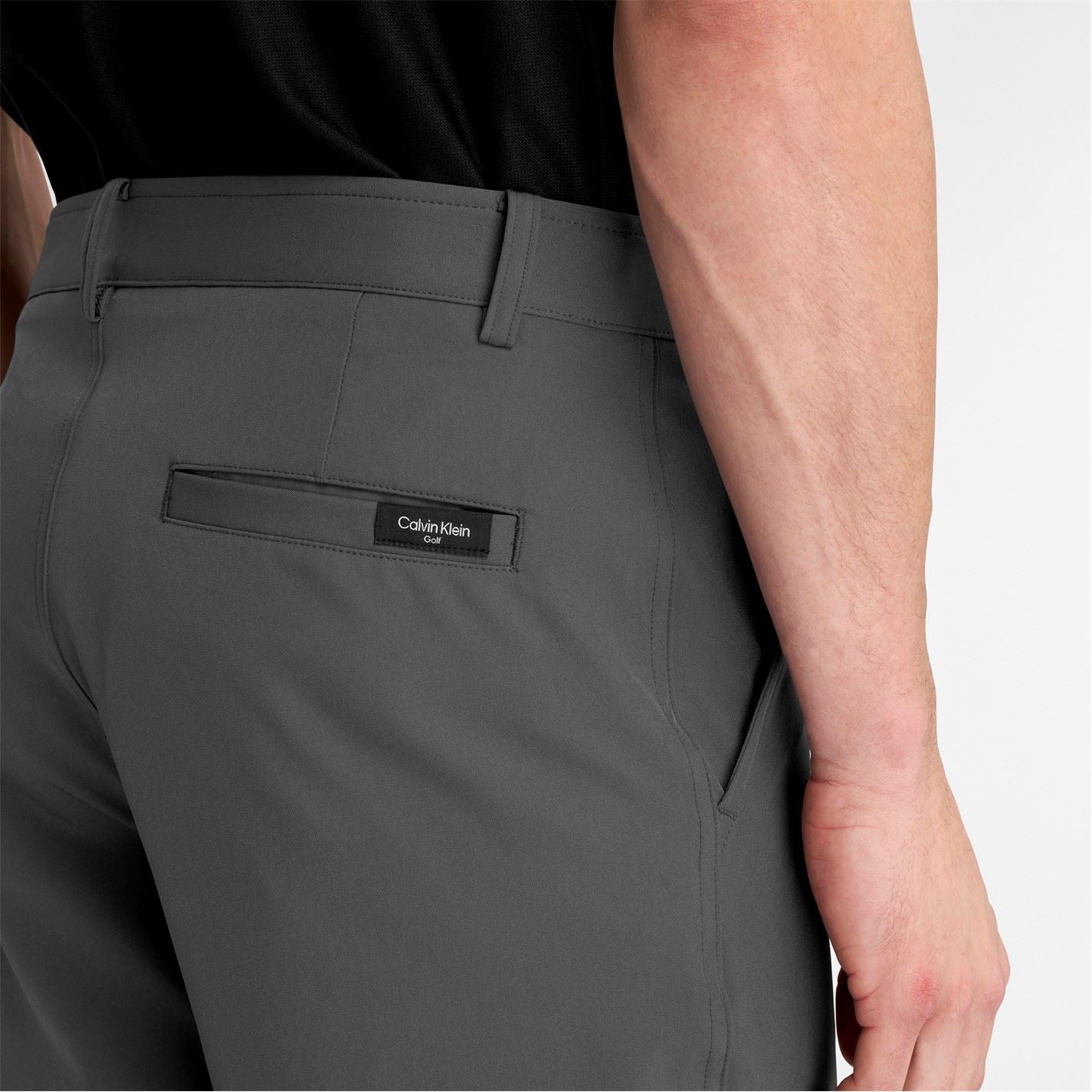 Calvin Klein Golf Logo Print Chino Bermuda Shorts