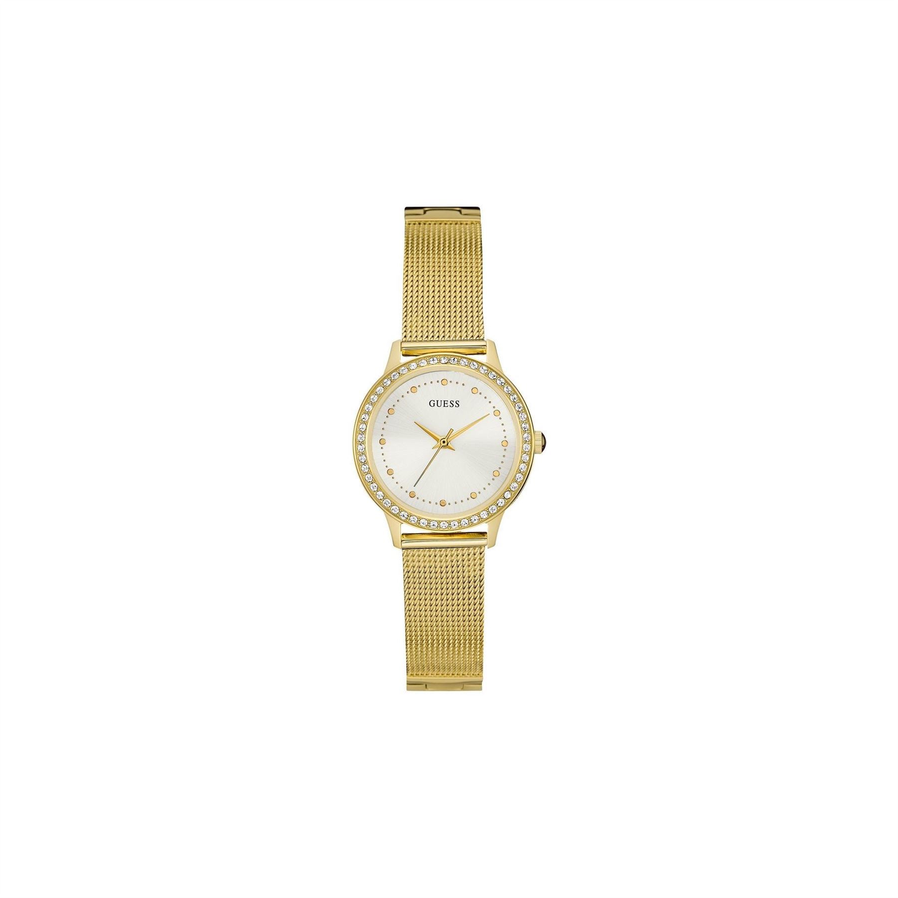 Guess Gold Mesh Bracelet Watch