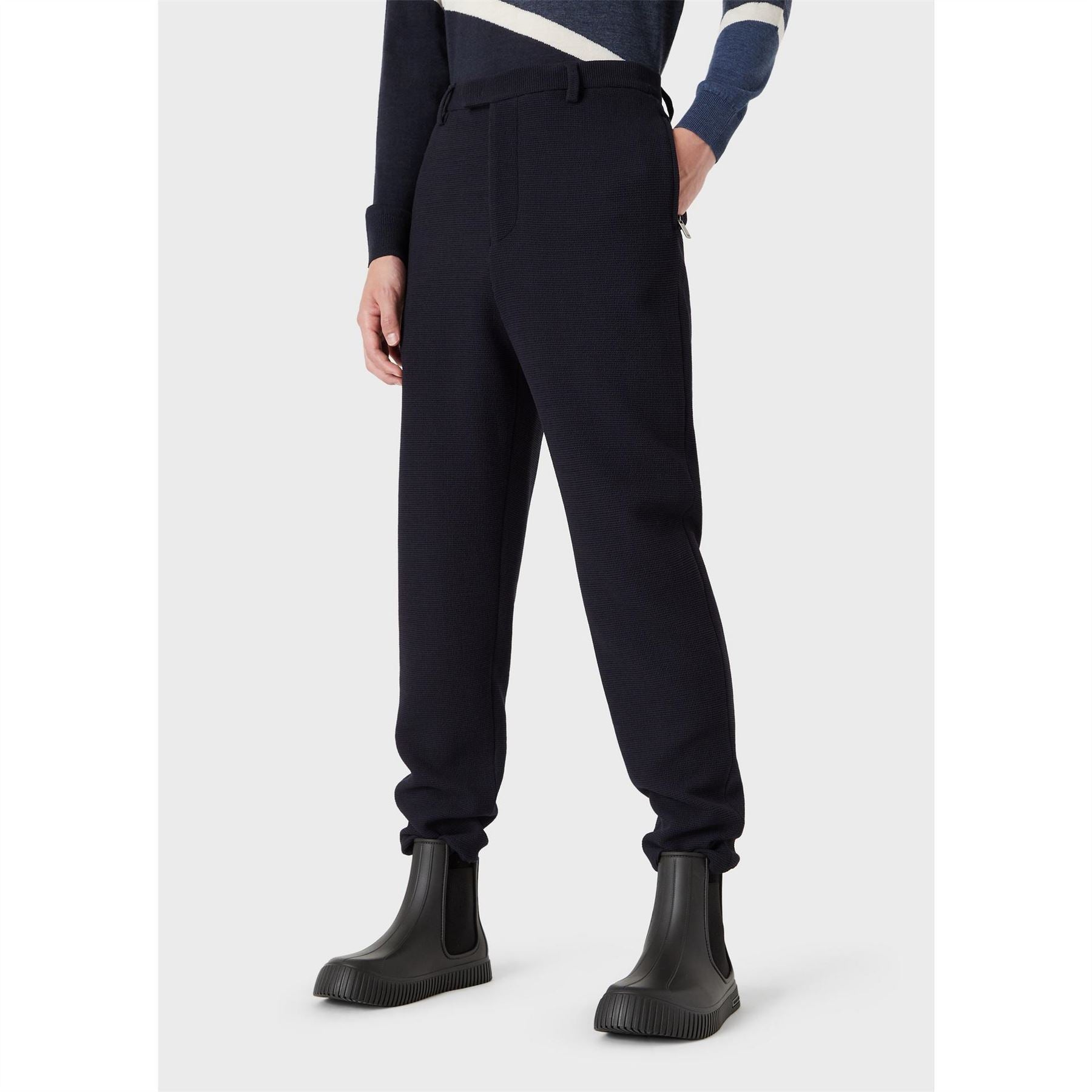 Emporio Armani Straight Leg Trousers