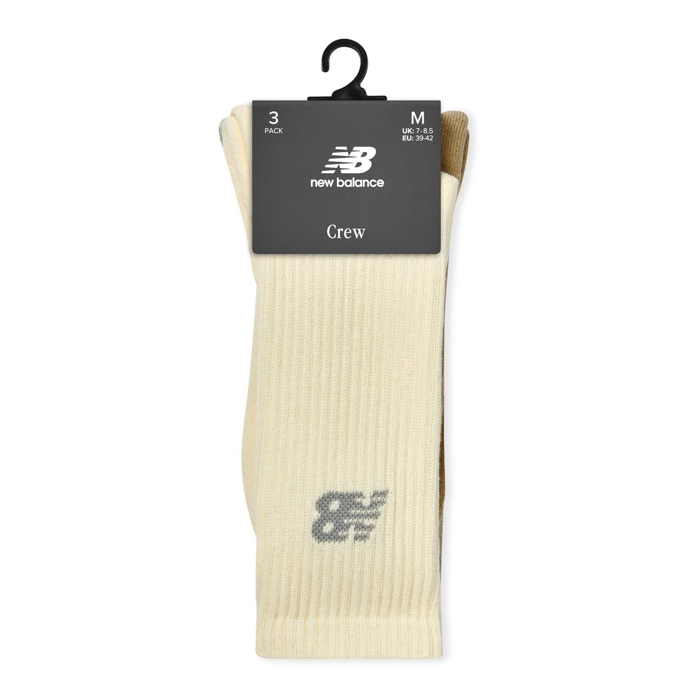 New Balance Everyday Crew Socks 3 Pack Adults