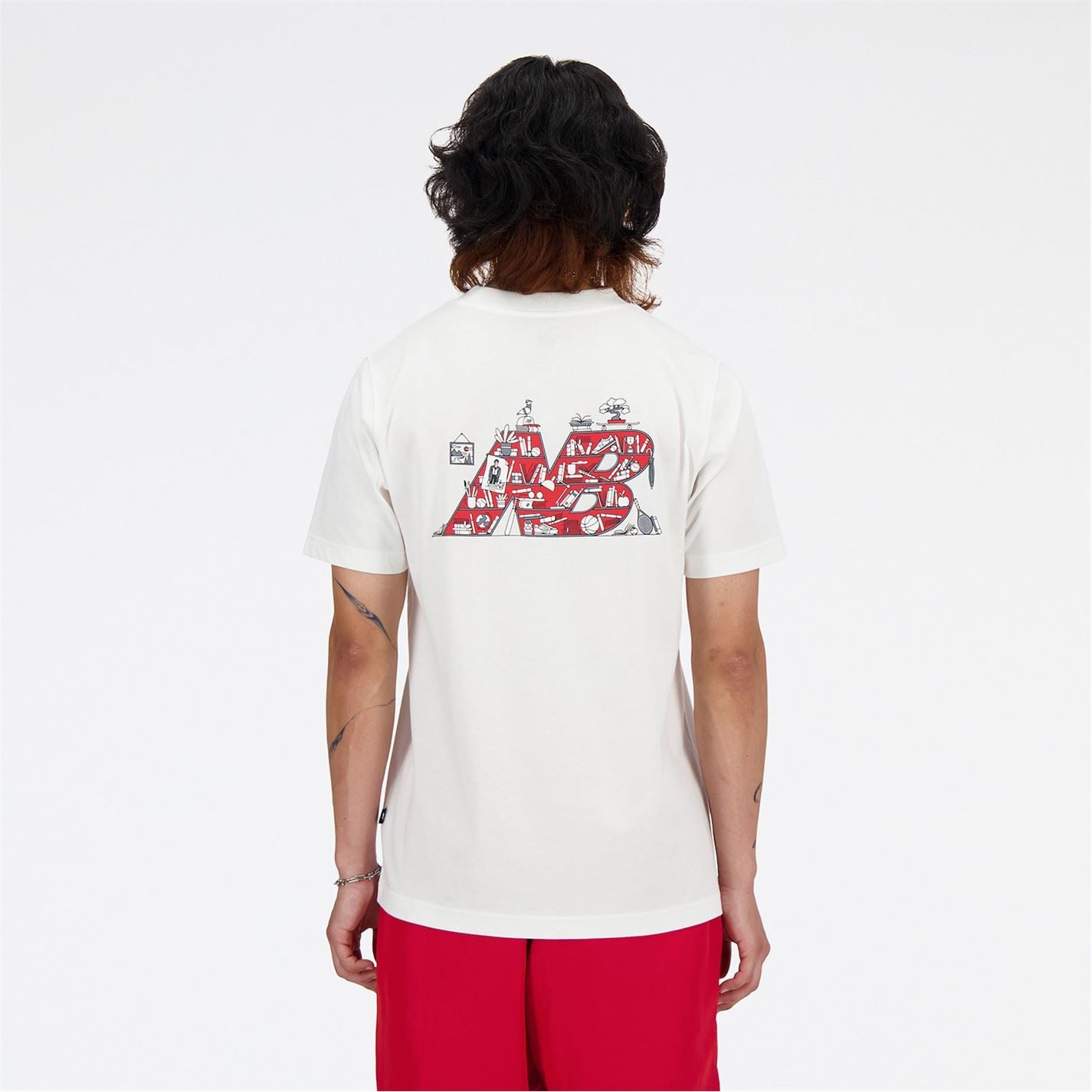 New Balance Back Print Regular Fit T-Shirt