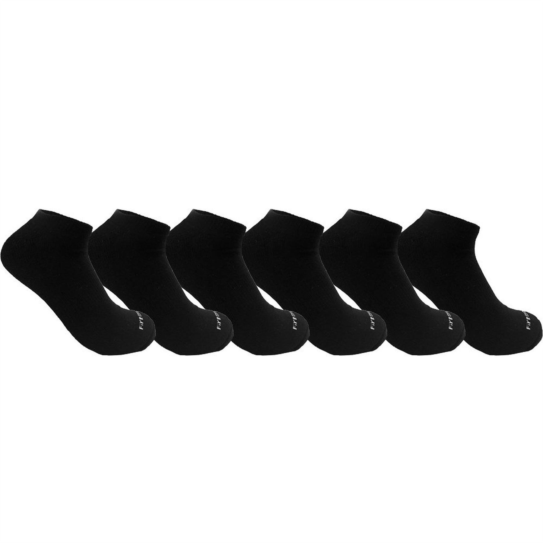Firetrap Mens 6pk Trainers Sock