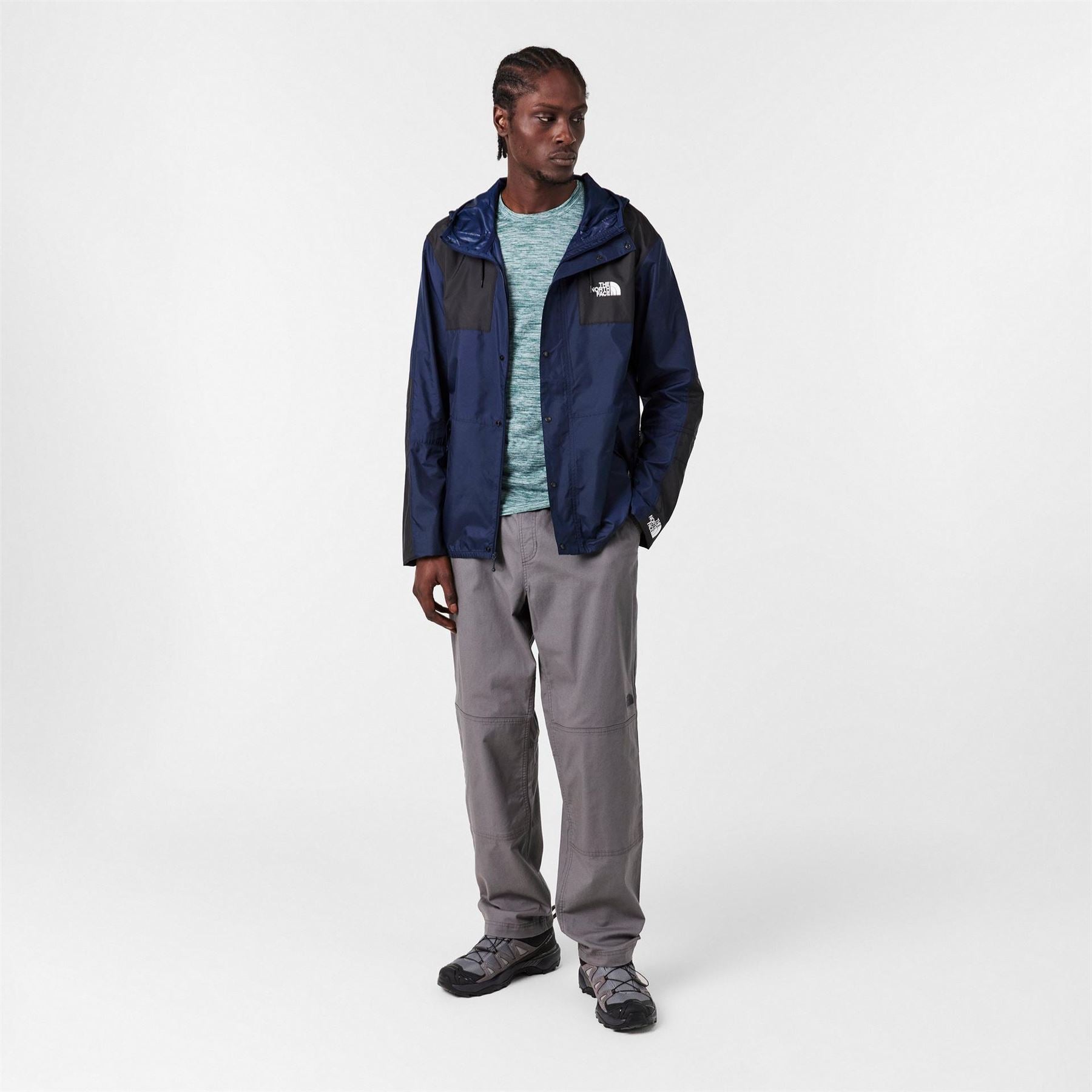 The North Face Mountain Water Resistant Long Sleeve Rain Anorak