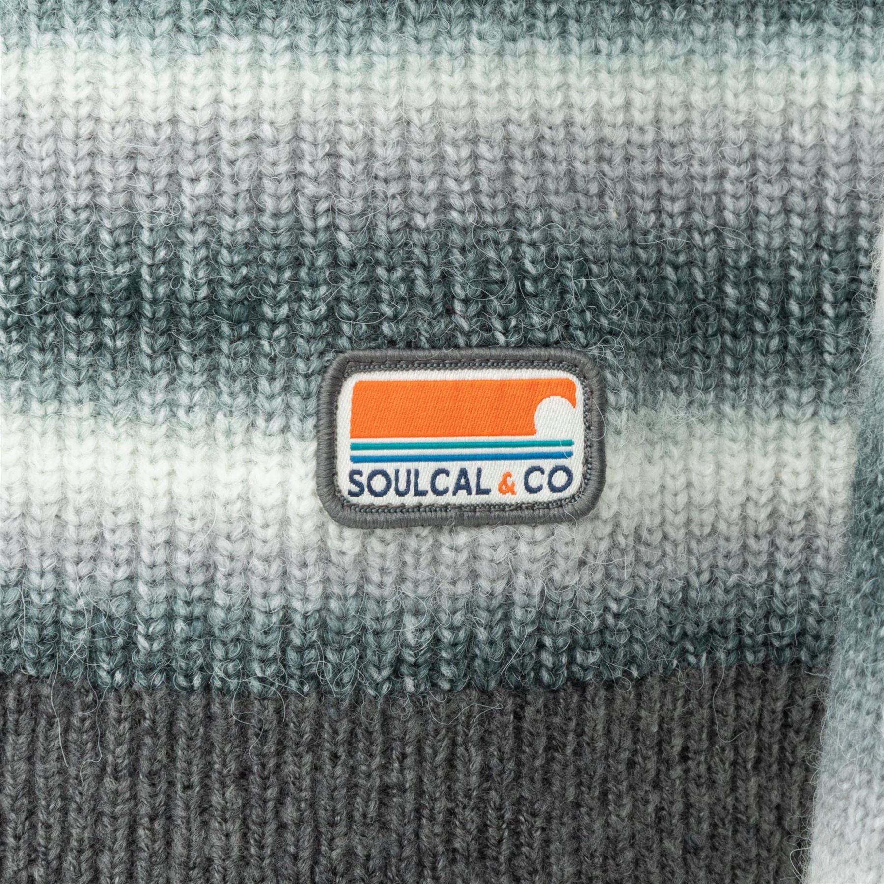 SoulCal Mens Mix Stripe Jumper