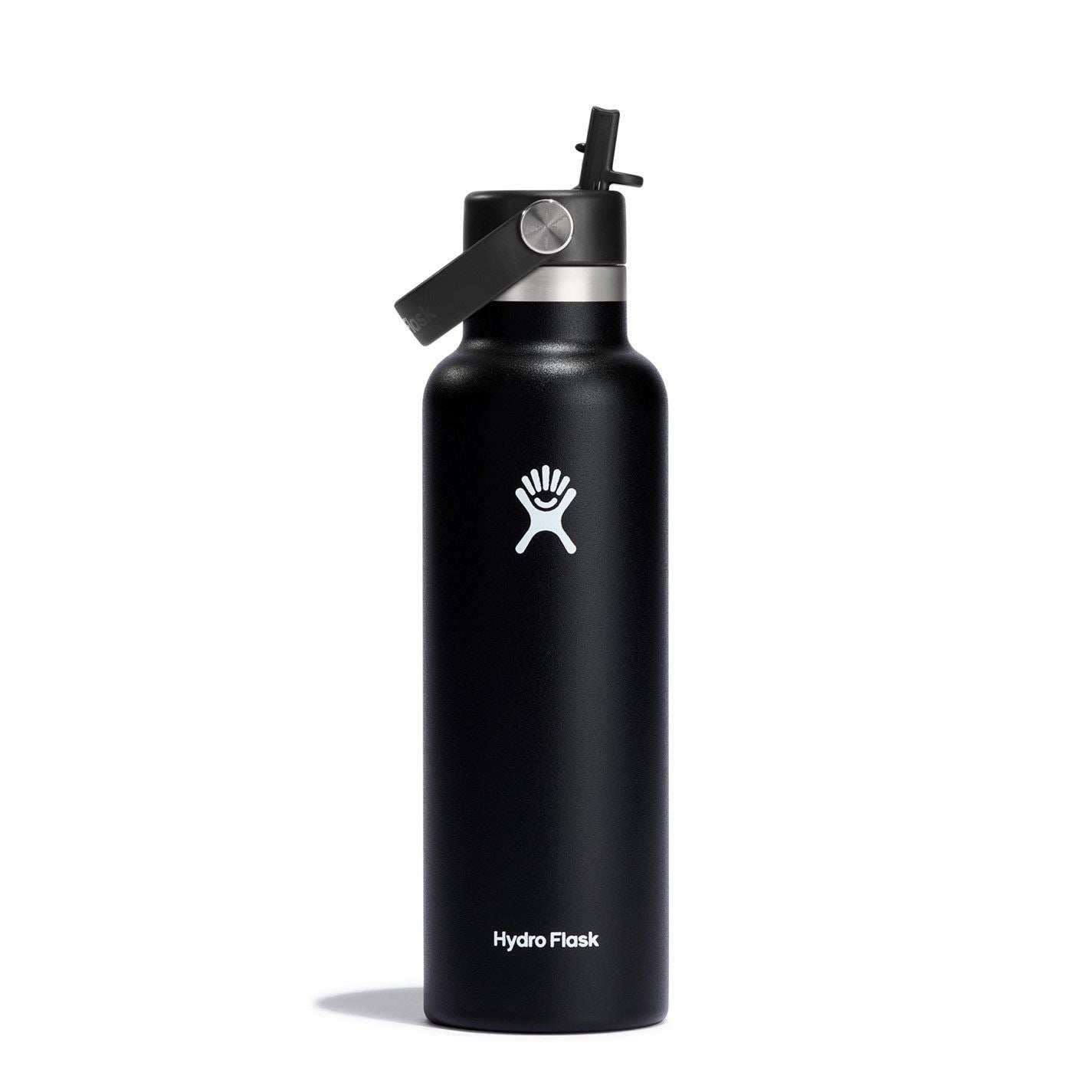 Hydro Flask Flask Standard Mouth Water Bottle 621 Ml (21 Oz) With Flex Straw Cap