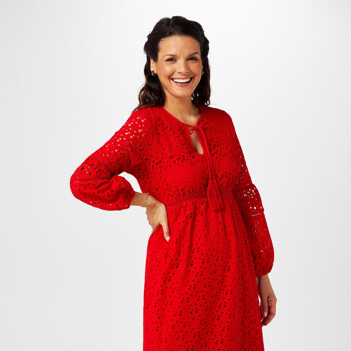 Biba Broderie Dress