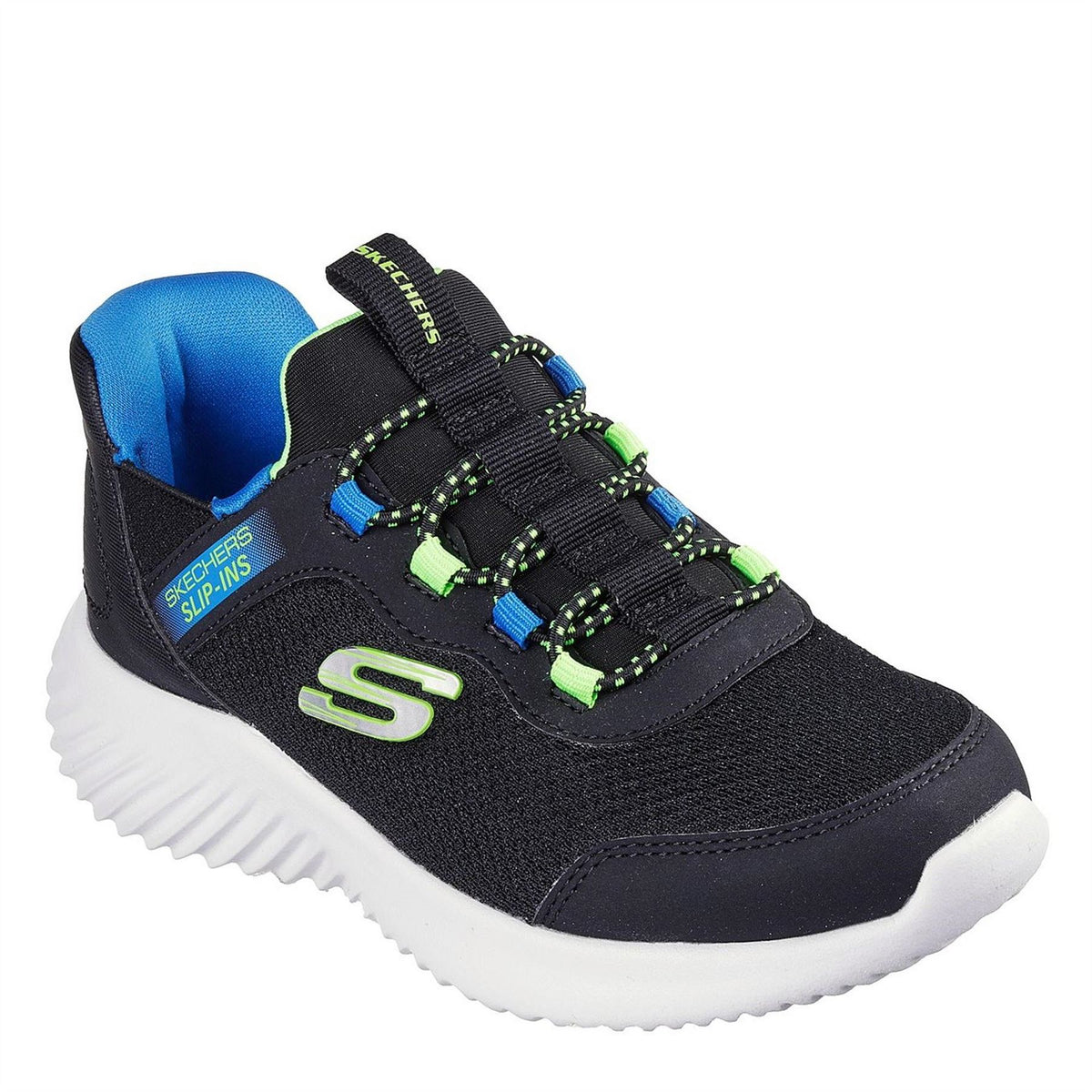 Skechers   Brisk Burst Slip On Trainers Unisex Kids