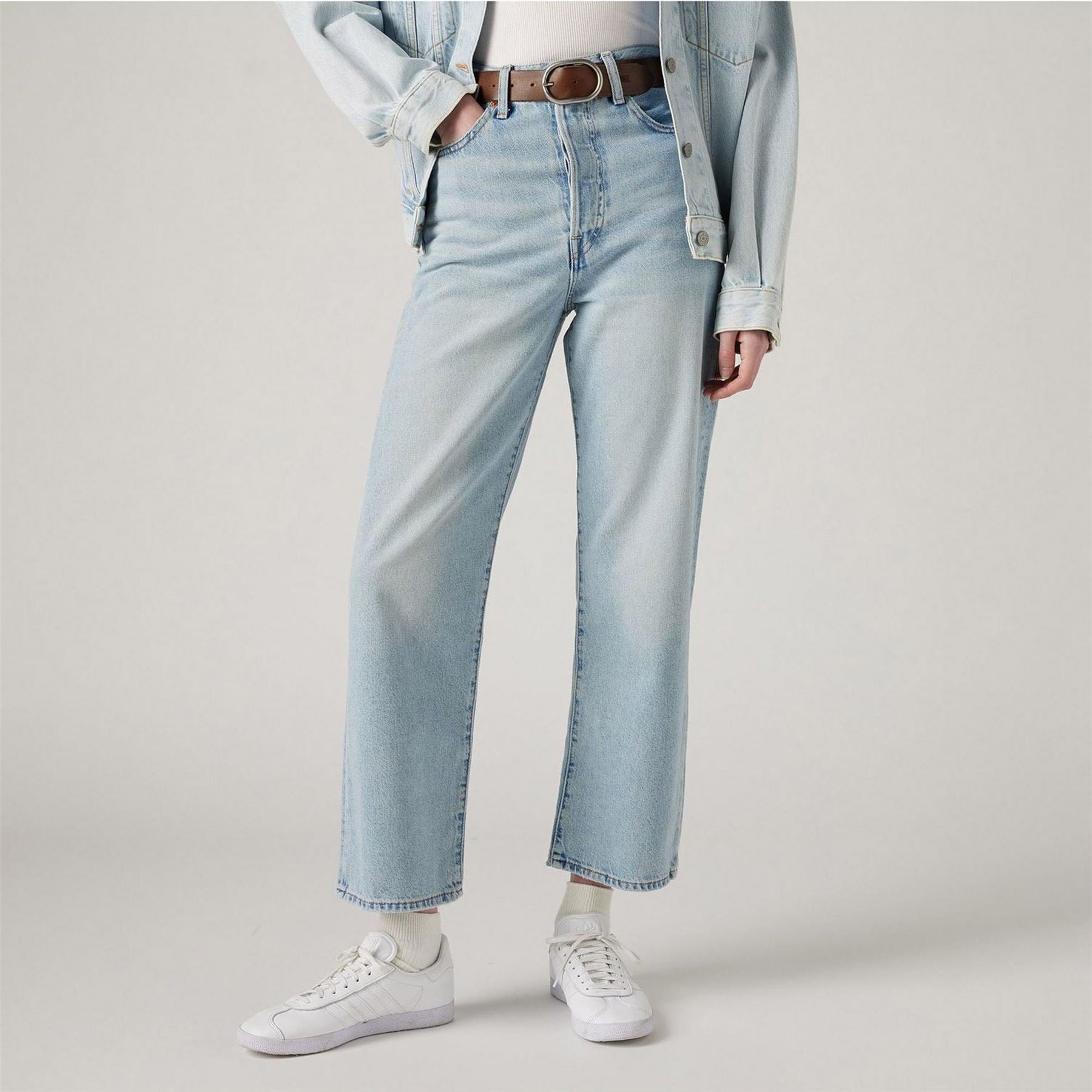 Levis Ribcage Straight Ankle Middle