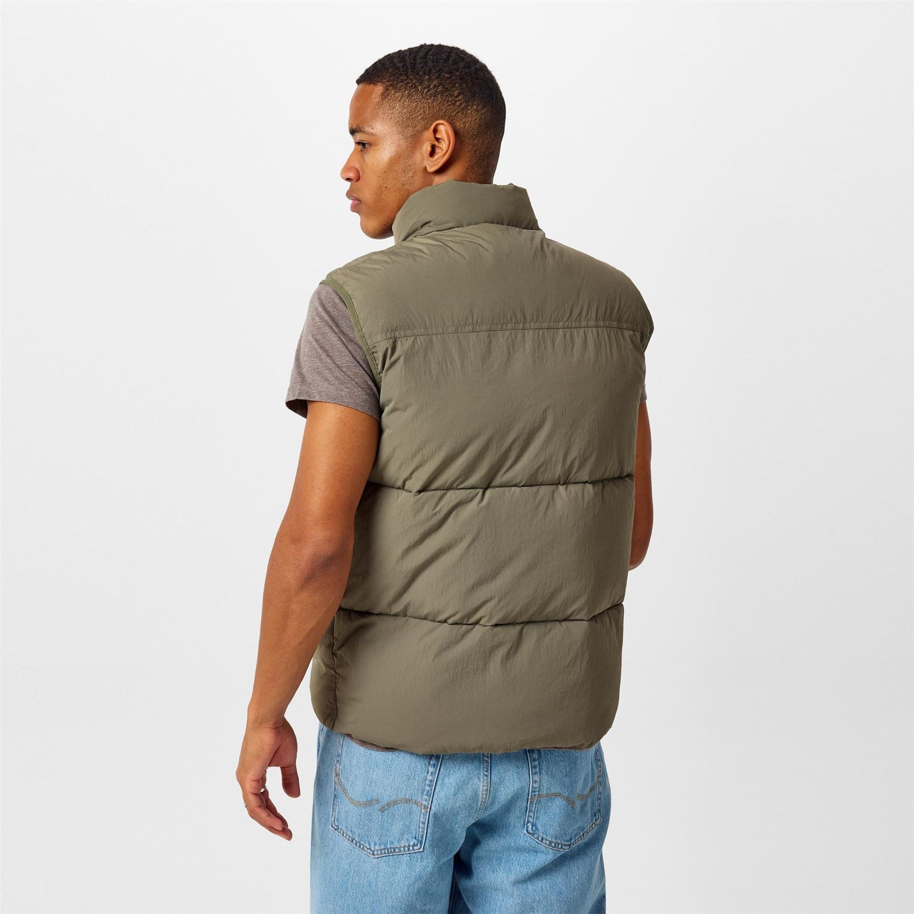 Jack Wills Garment Dye Regular Fit Vest
