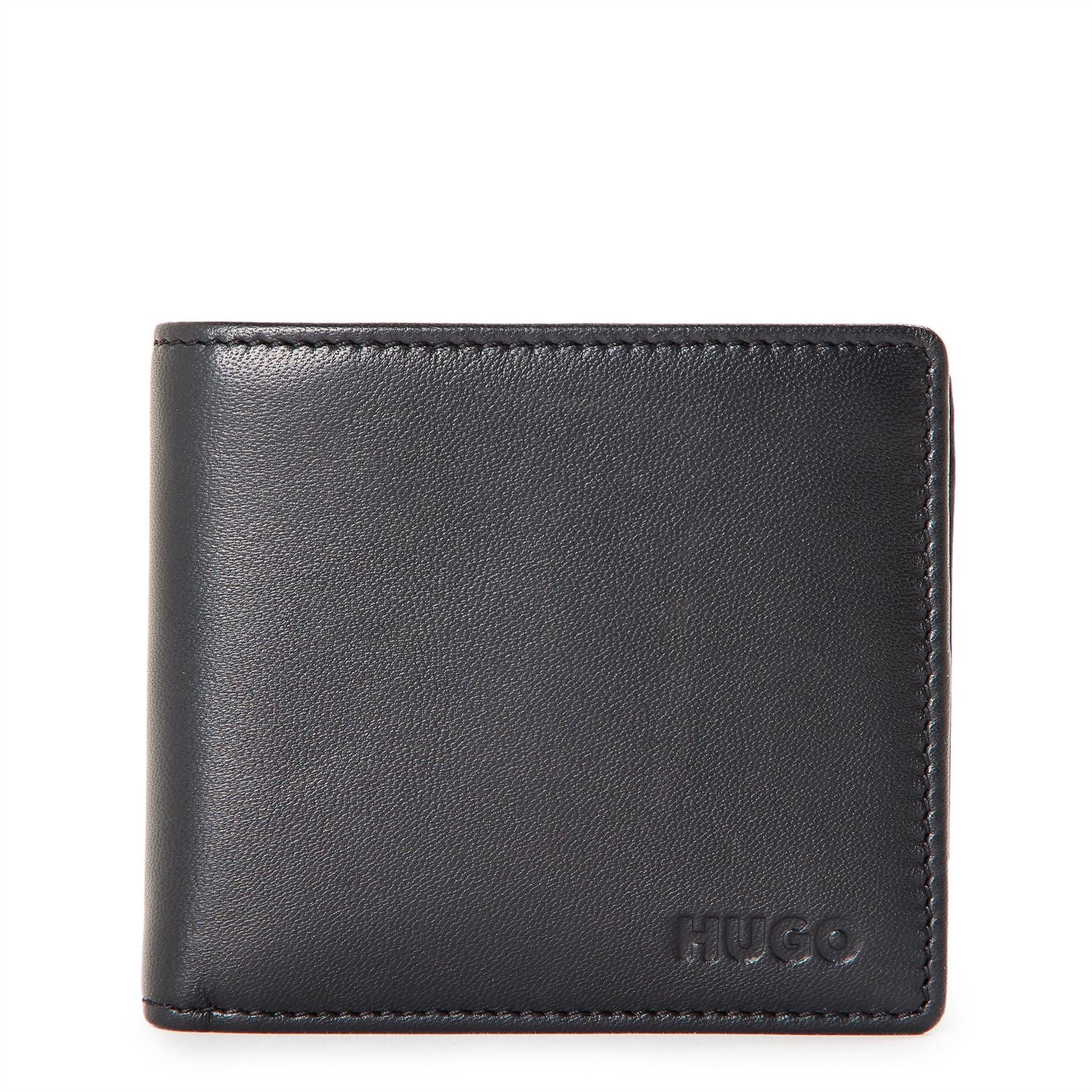 Hugo Subway Leather Bi Fold Card Wallet