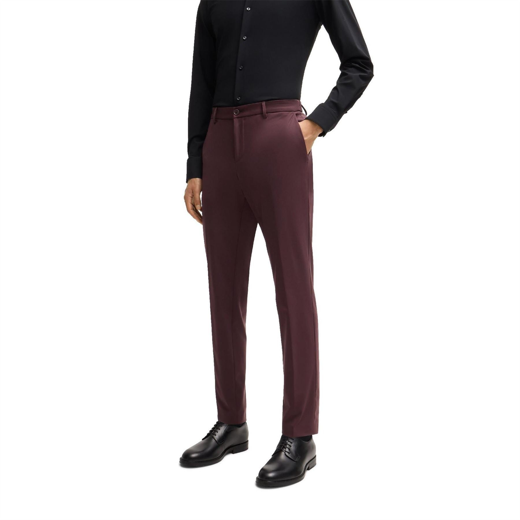 Boss Mens P Genius J Cw Wg 243 10259231 Straight Leg Trousers