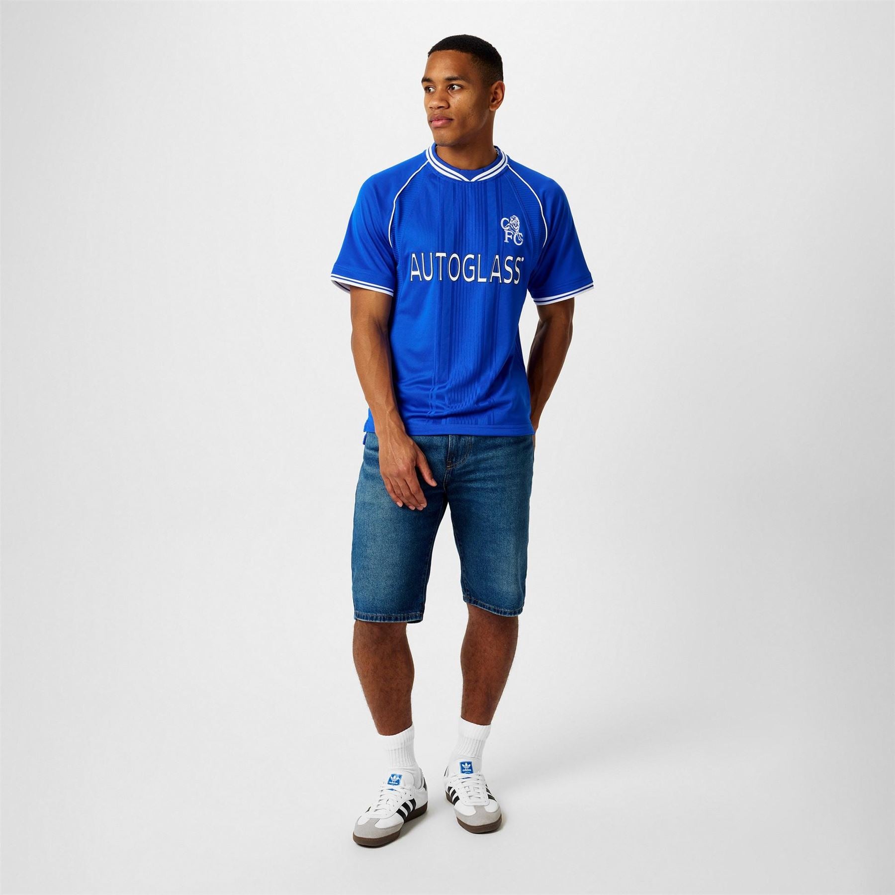 Score Draw Mens Chelsea Fc Home Shirt 2000 2001