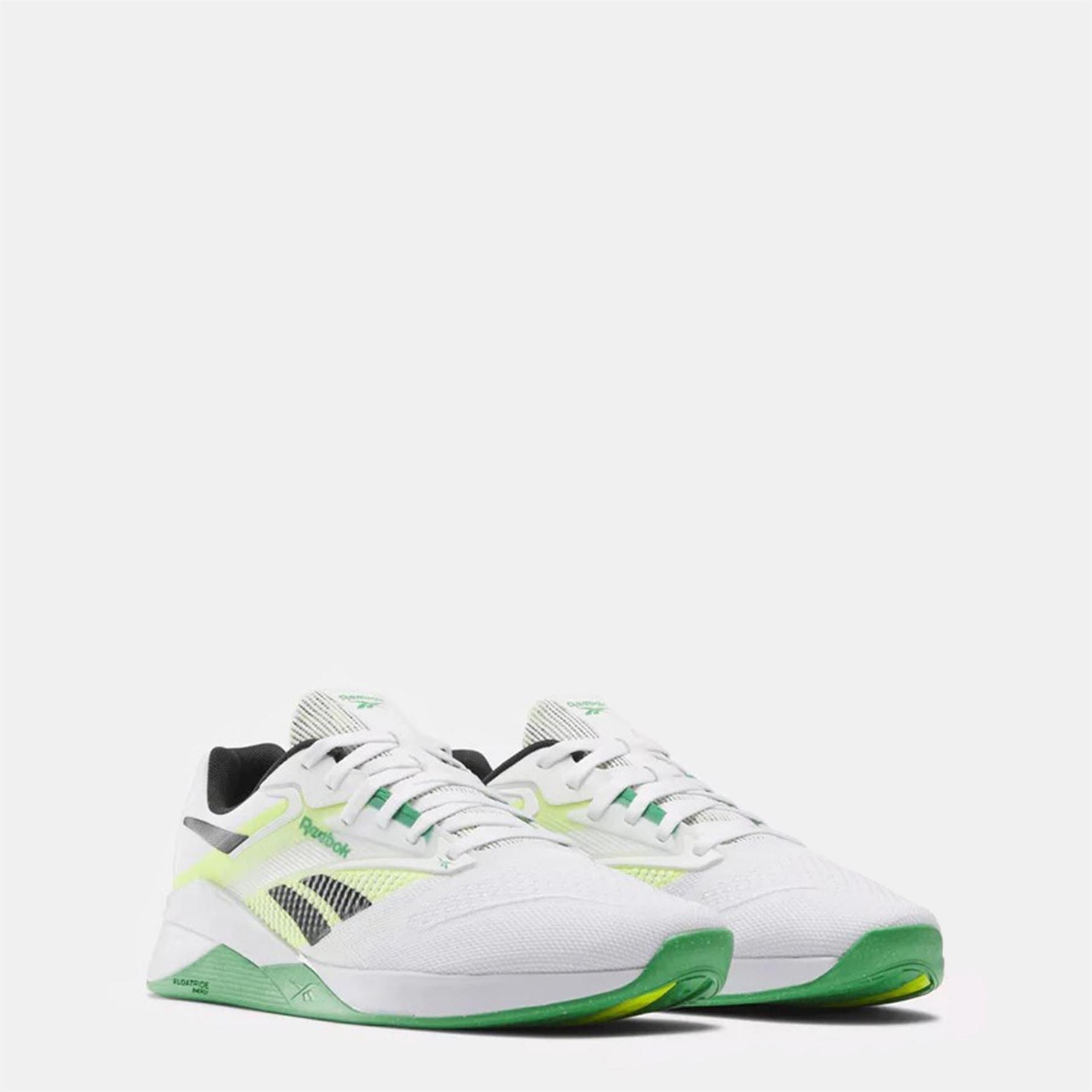 Reebok Nano X4 Flat Heel Round Toe Sneakers