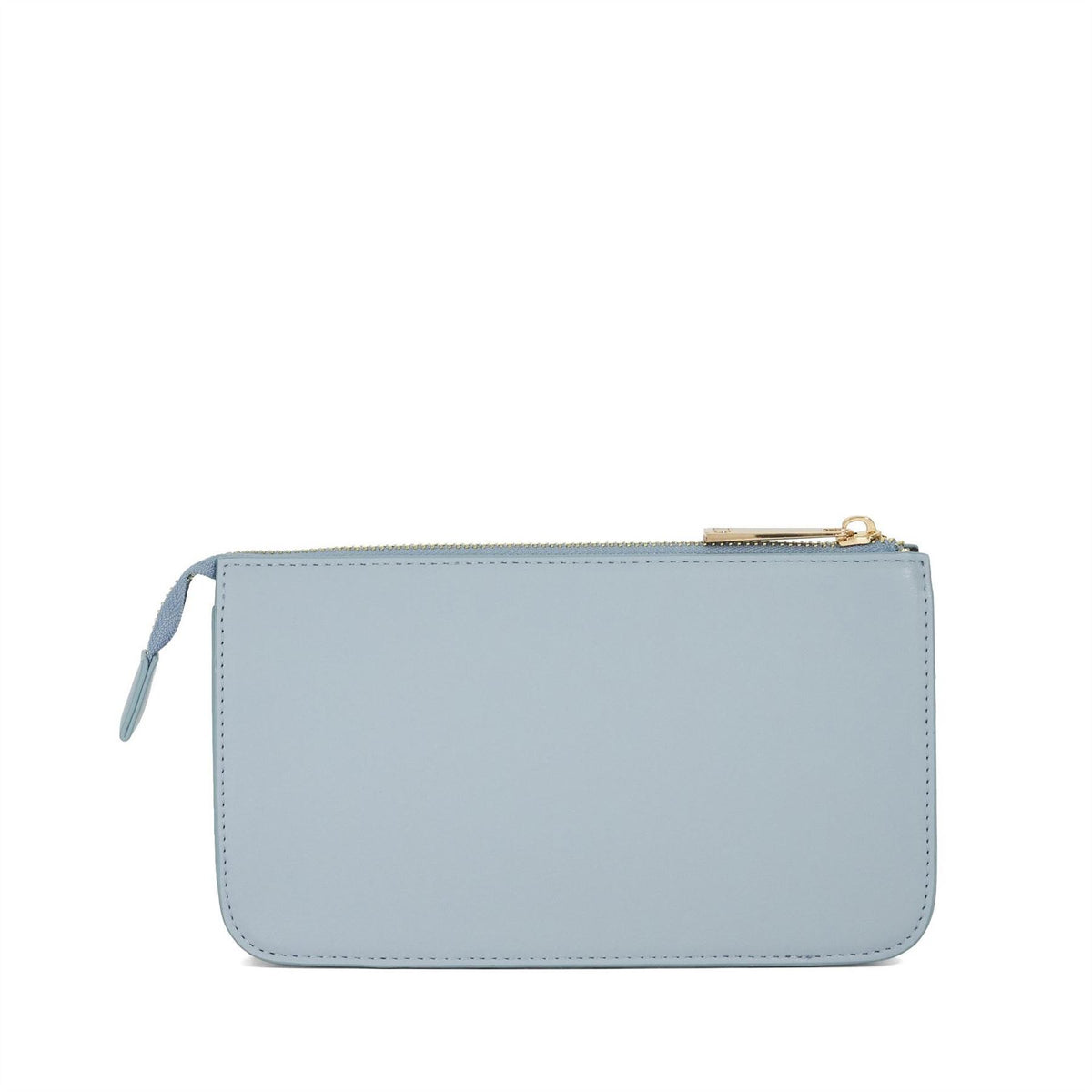Dune London Basket Weave Zip Around Wallet with Chain