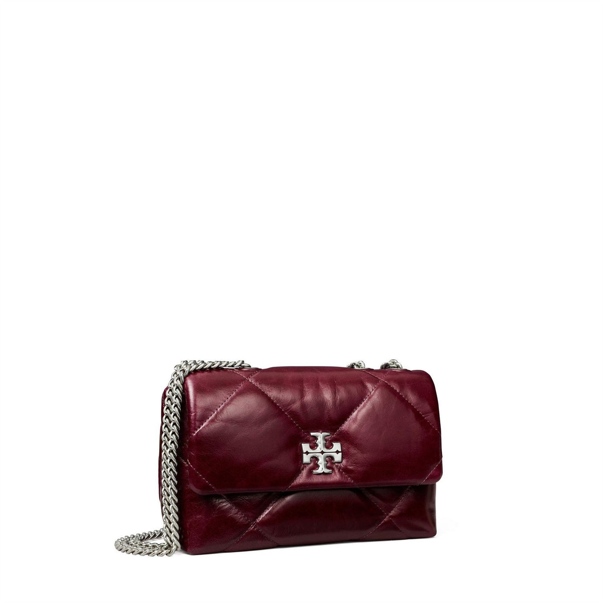 Tory Burch Kira S Diamond Geometric Crystal Baguette Bag