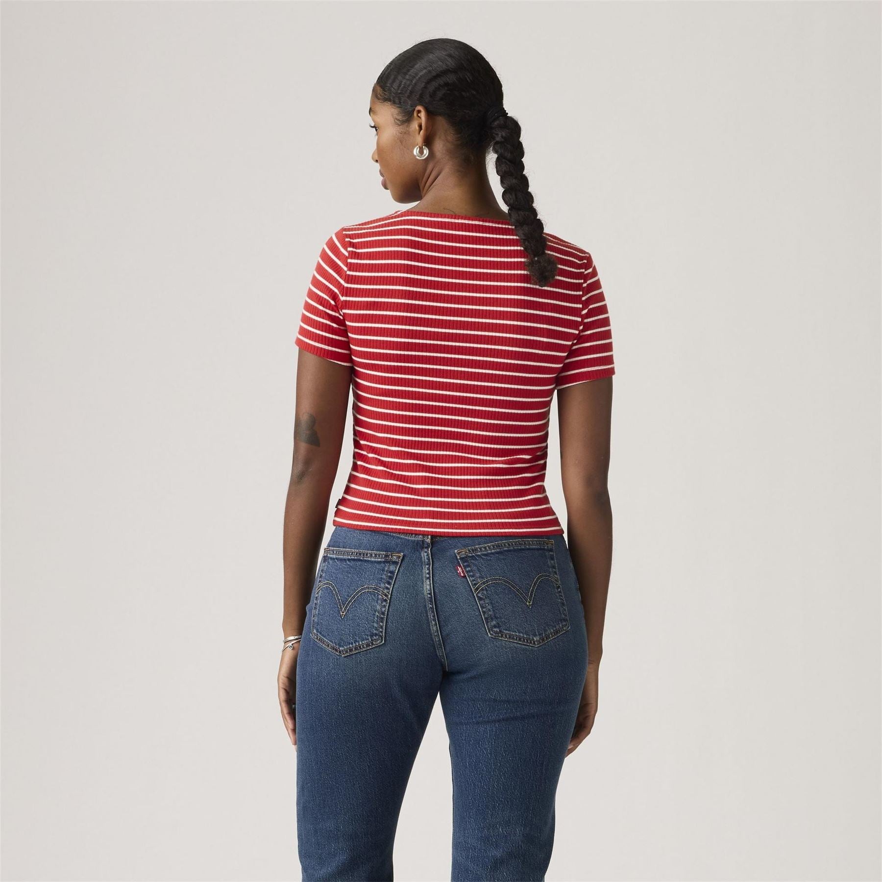 Levis Sleeve Striped T-Shirt