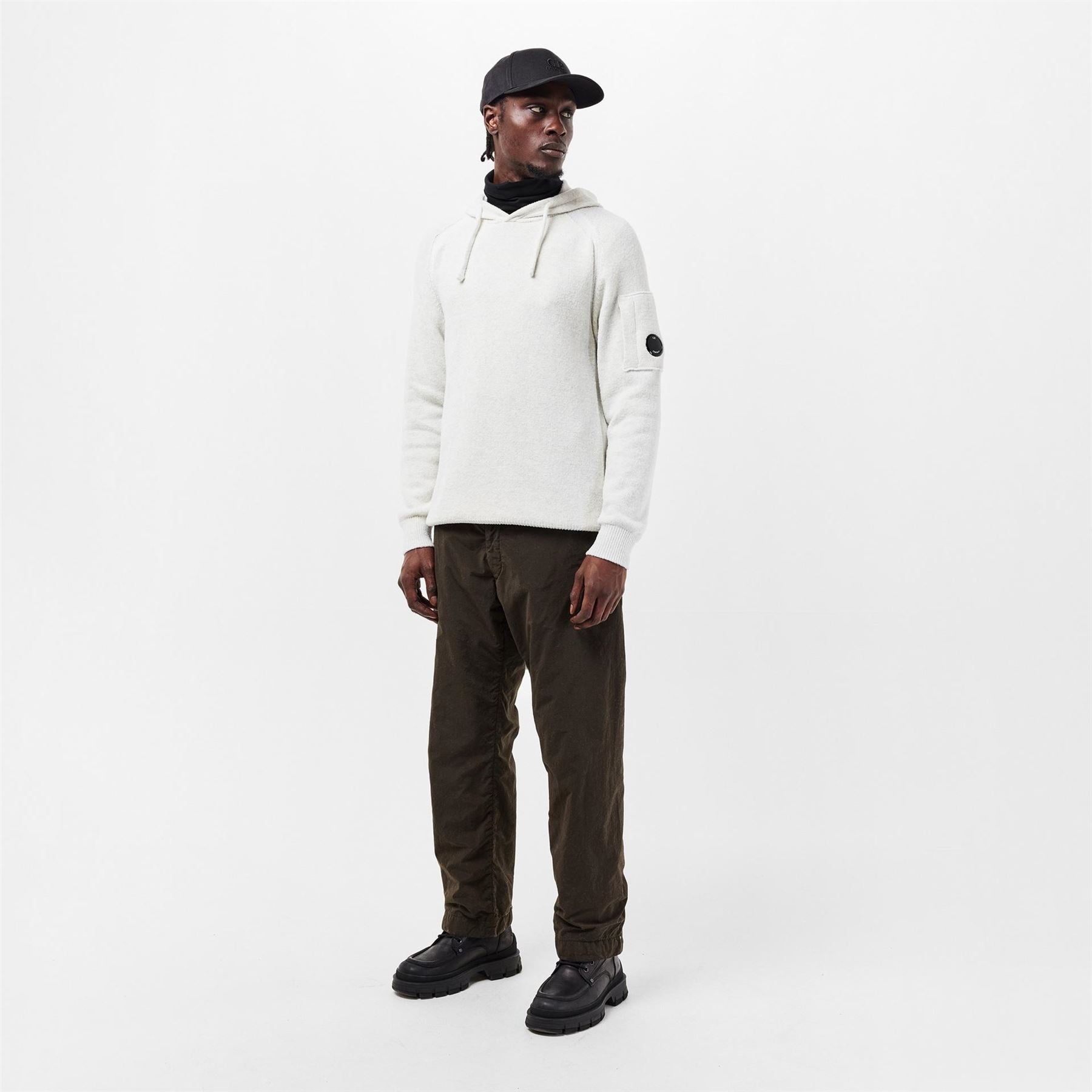 CP Company Lens Knitted Crew Neck Jumper