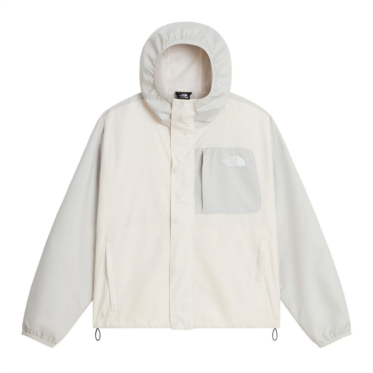The North Face Nuketo Color Block Hooded Snap Button Softshell Windbreaker