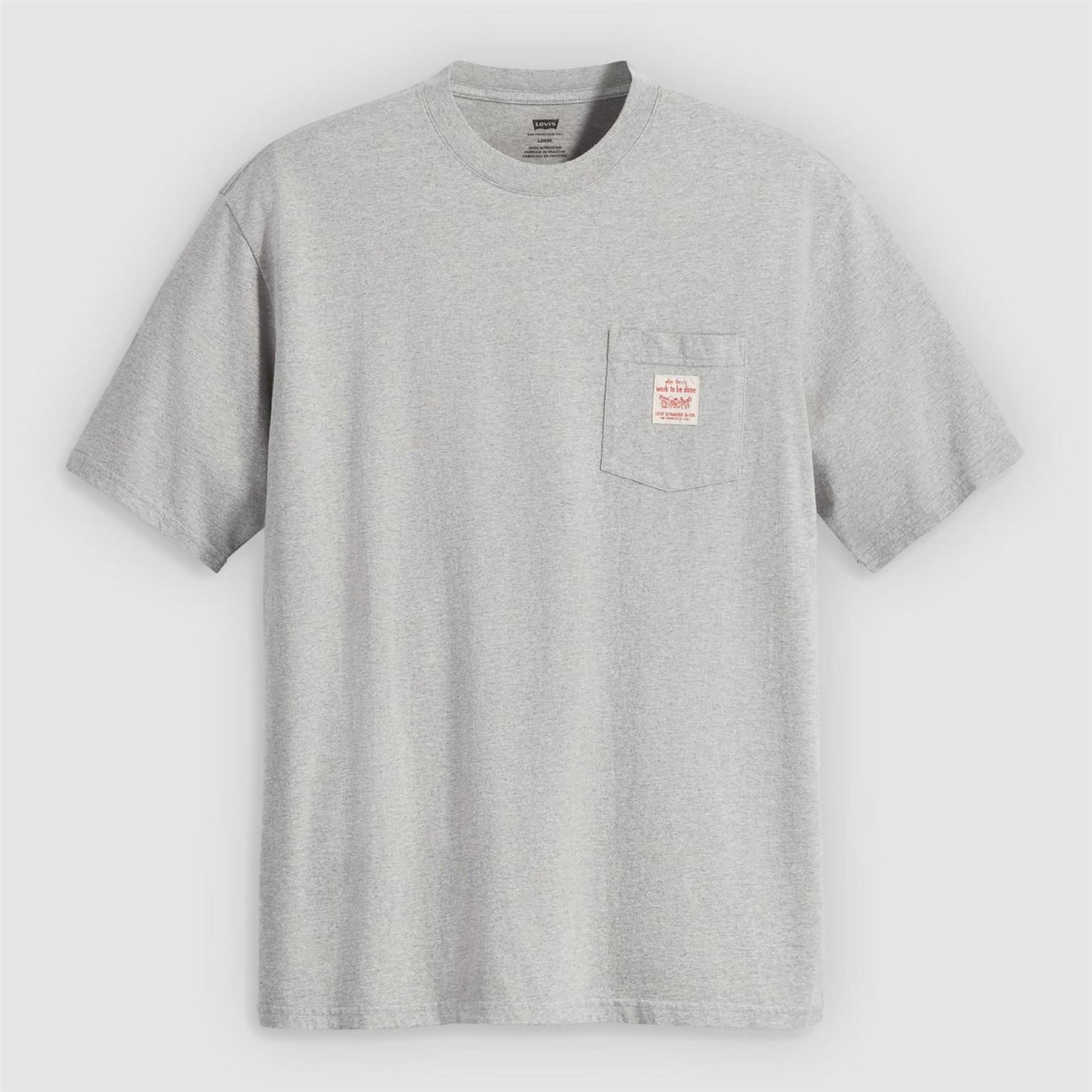 Levis Regular Fit Crew Neck Short Sleeve Text Graphic T-Shirt