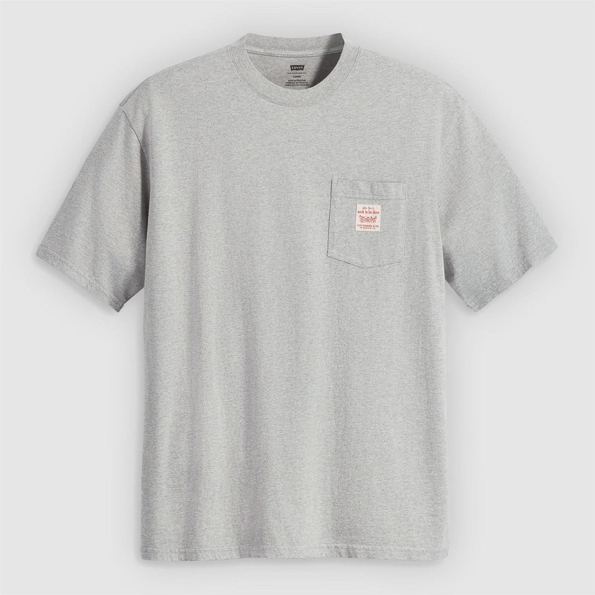 Levis Regular Fit Crew Neck Short Sleeve Text Graphic T-Shirt