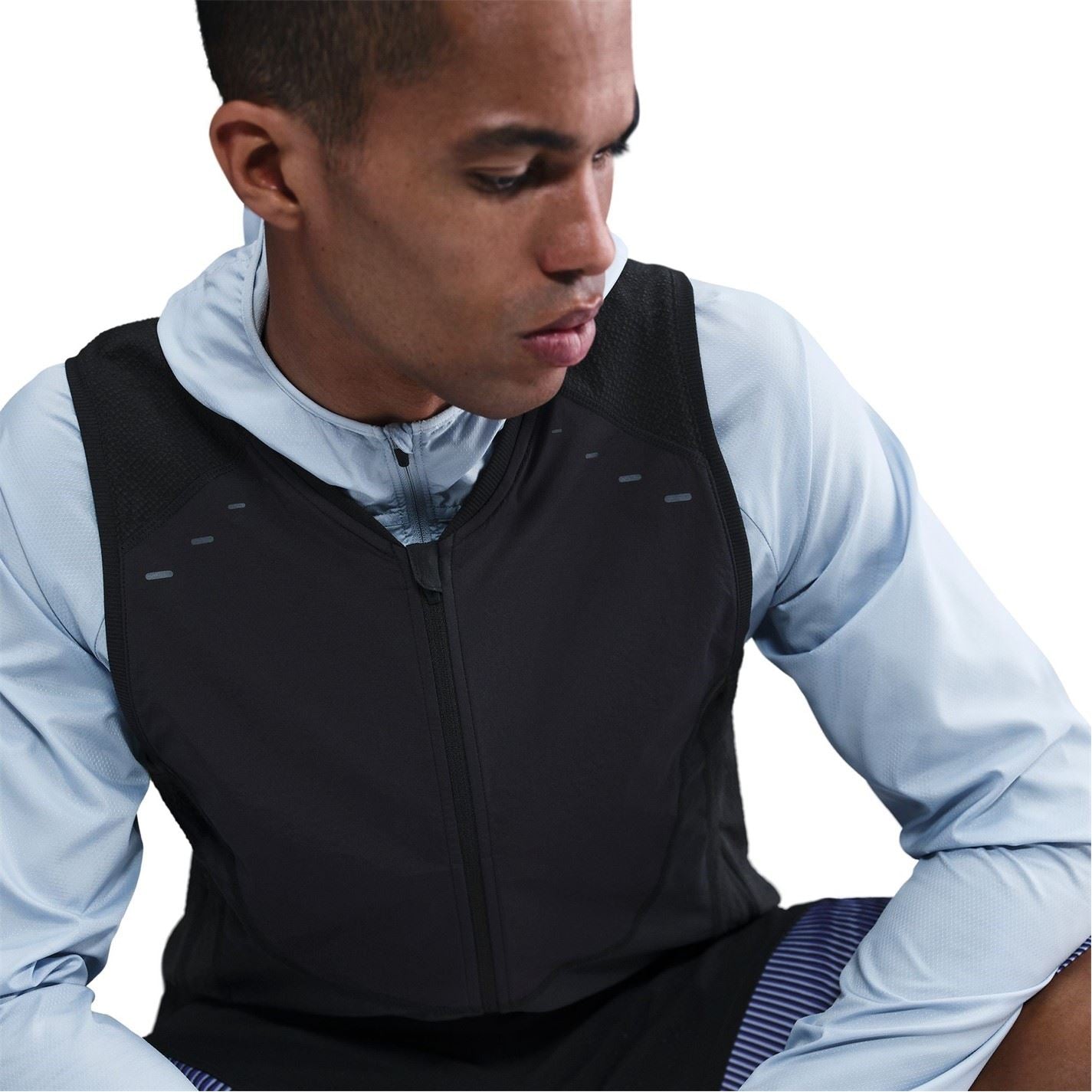 Nike Run Solid Drawstring Performance Vest