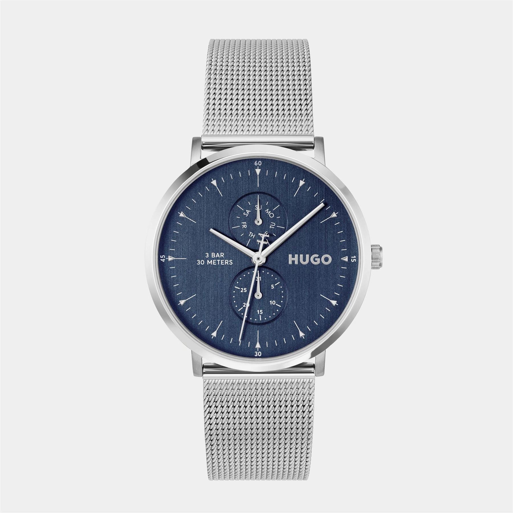 Hugo HUGO #STYLE Stainless Steel Mesh Watch