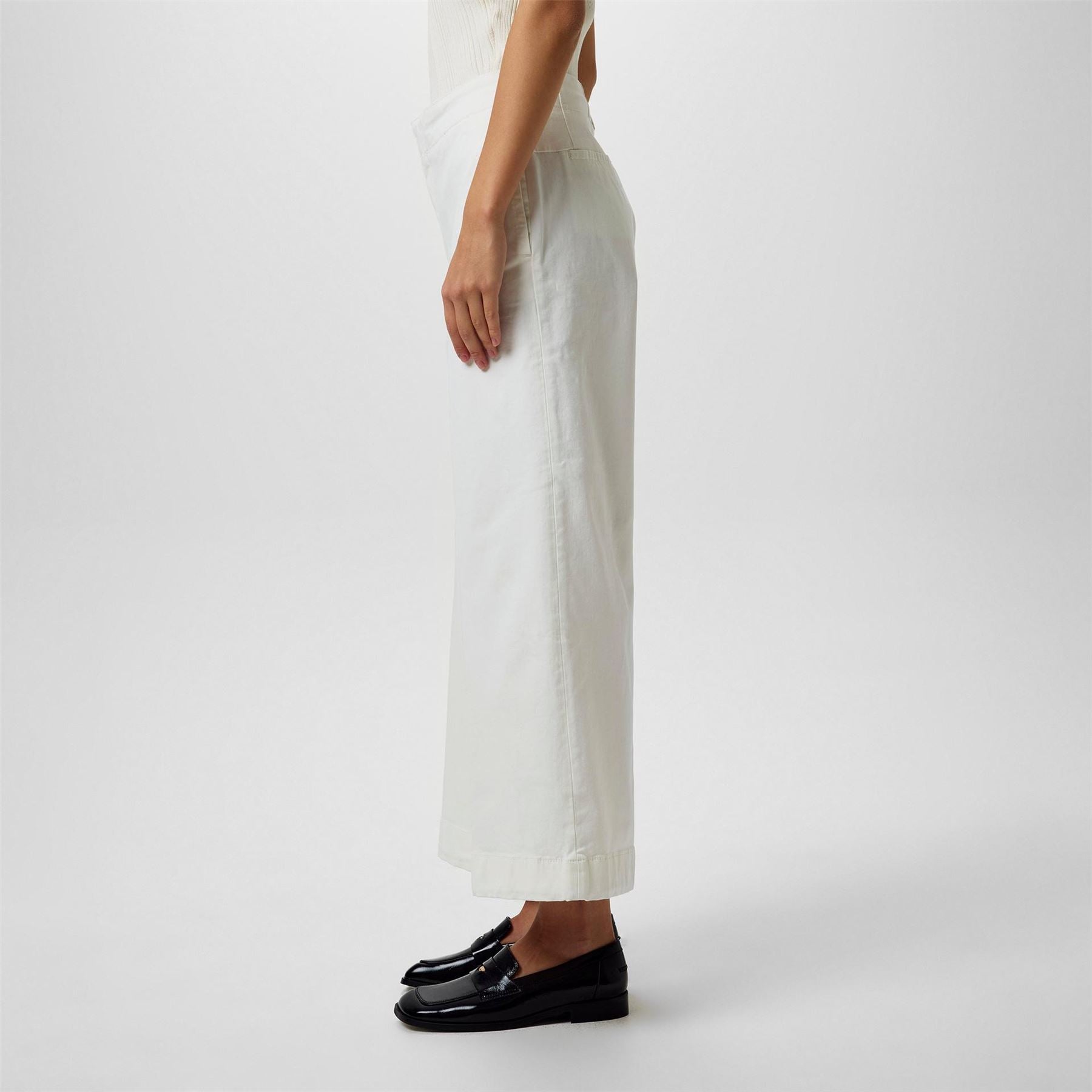 Boss C_tahiana D Trousers, Concealed Button Fastening