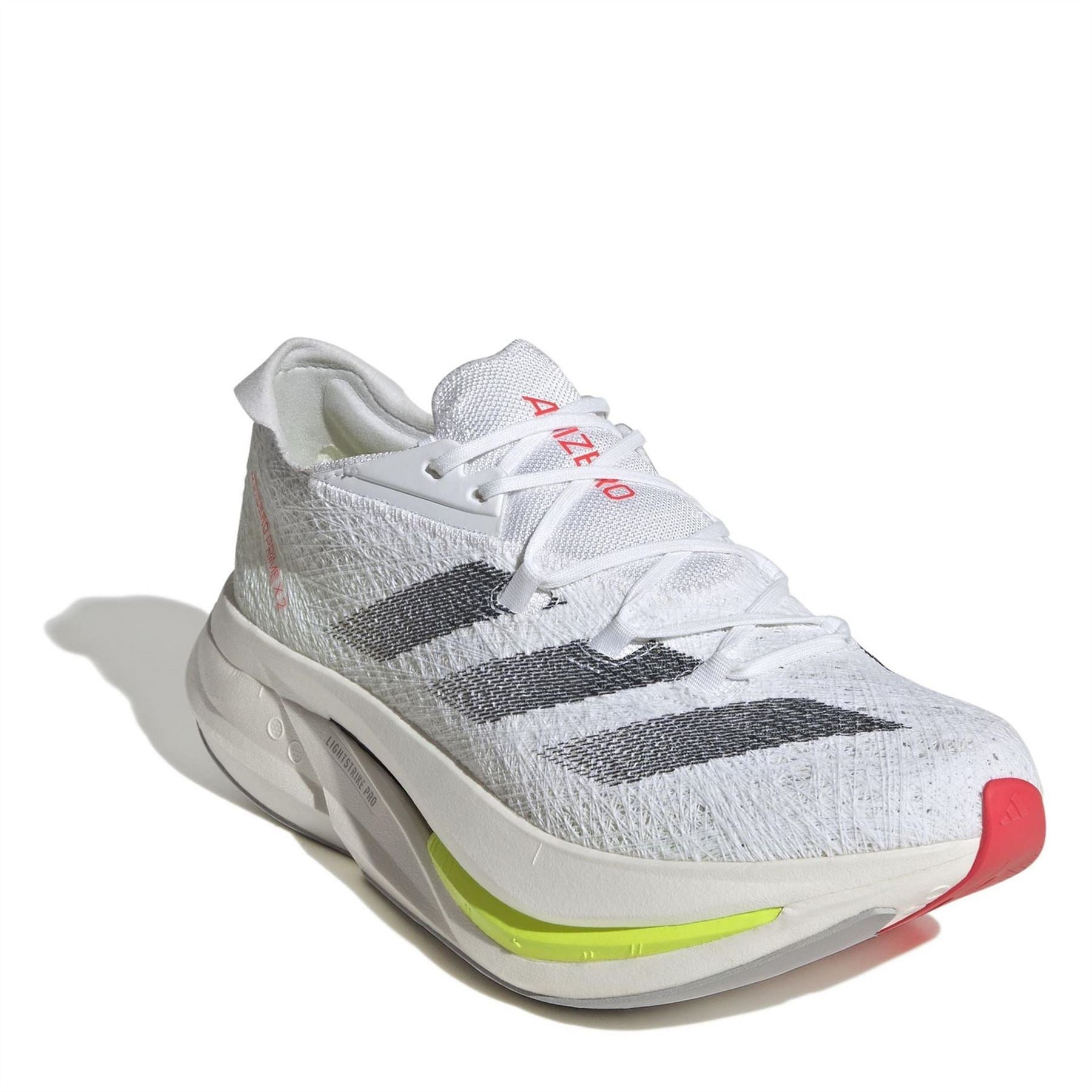 adidas Mens Adizero Prime X 2.0 Strung Running Shoes